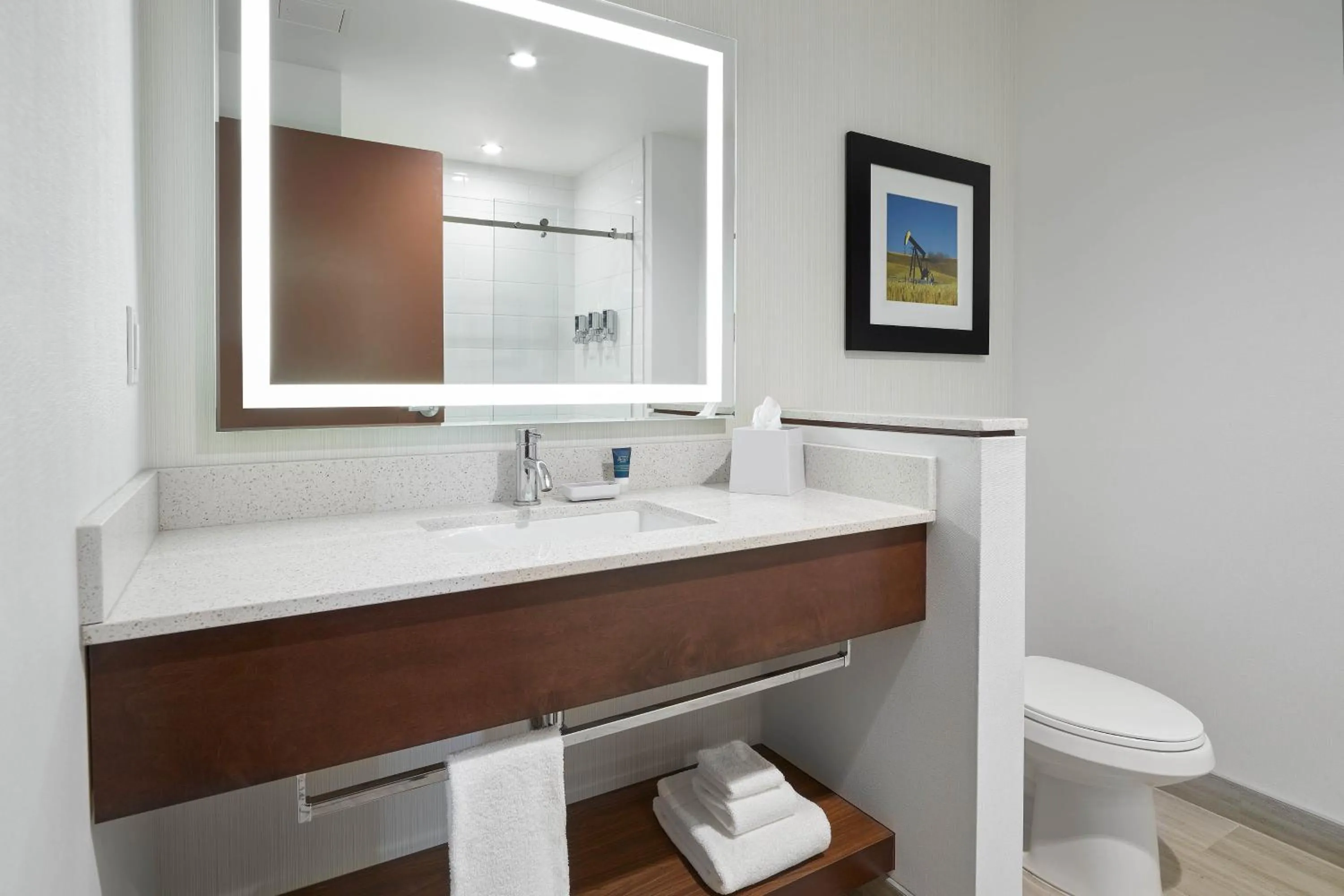 Bathroom in Four Points by Sheraton Sherwood Park