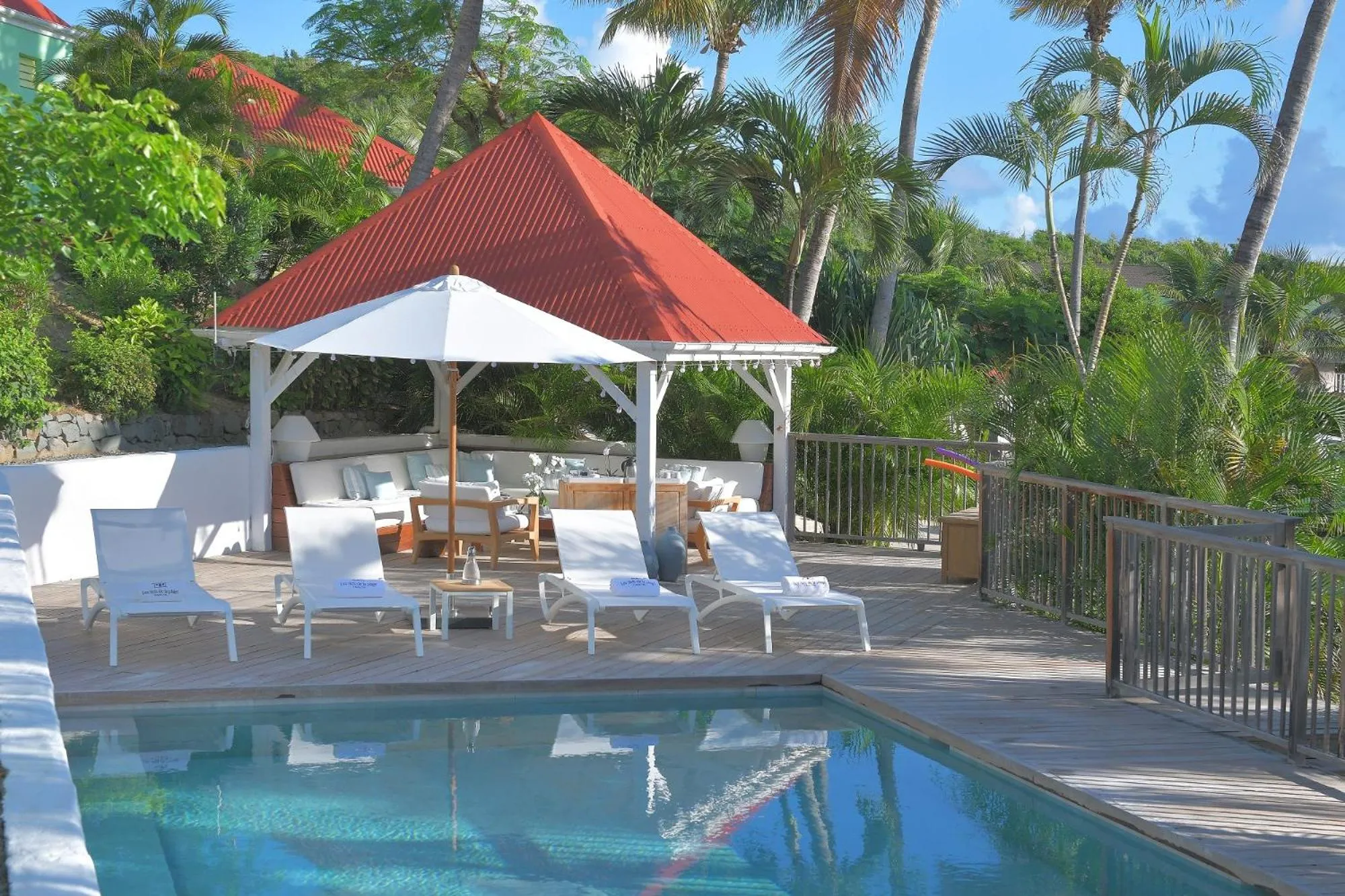 Pool view in Les Ilets De La Plage