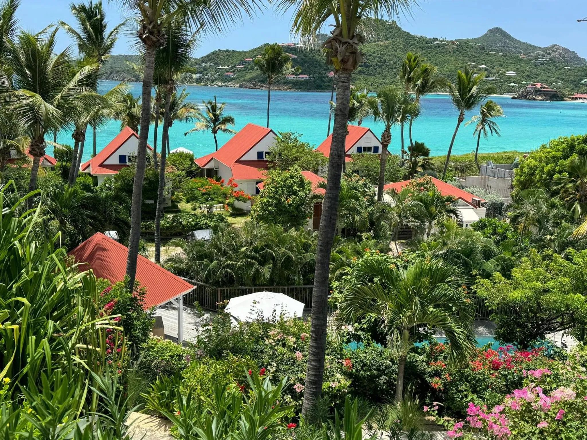 Garden view in Les Ilets De La Plage