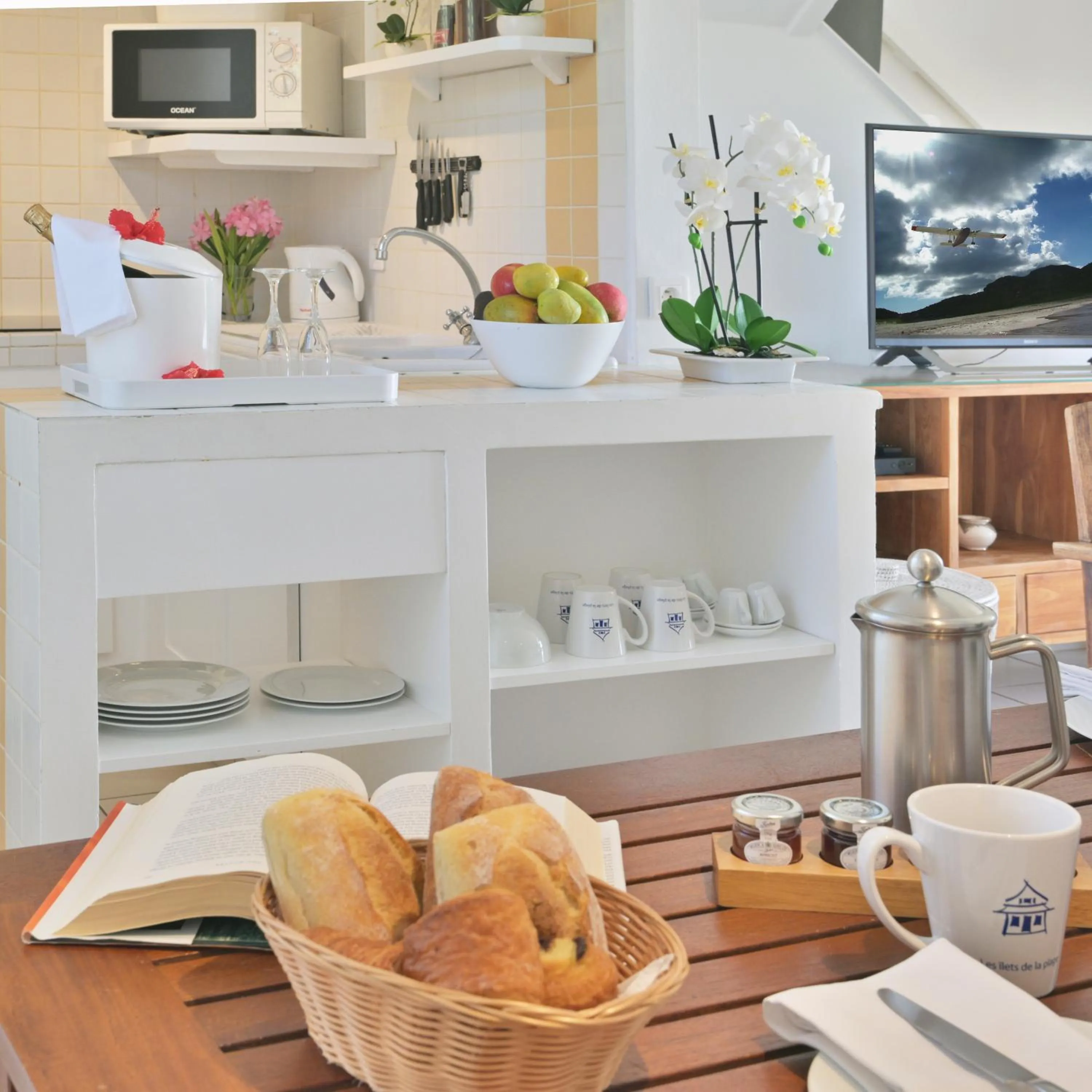 Kitchen or kitchenette in Les Ilets De La Plage