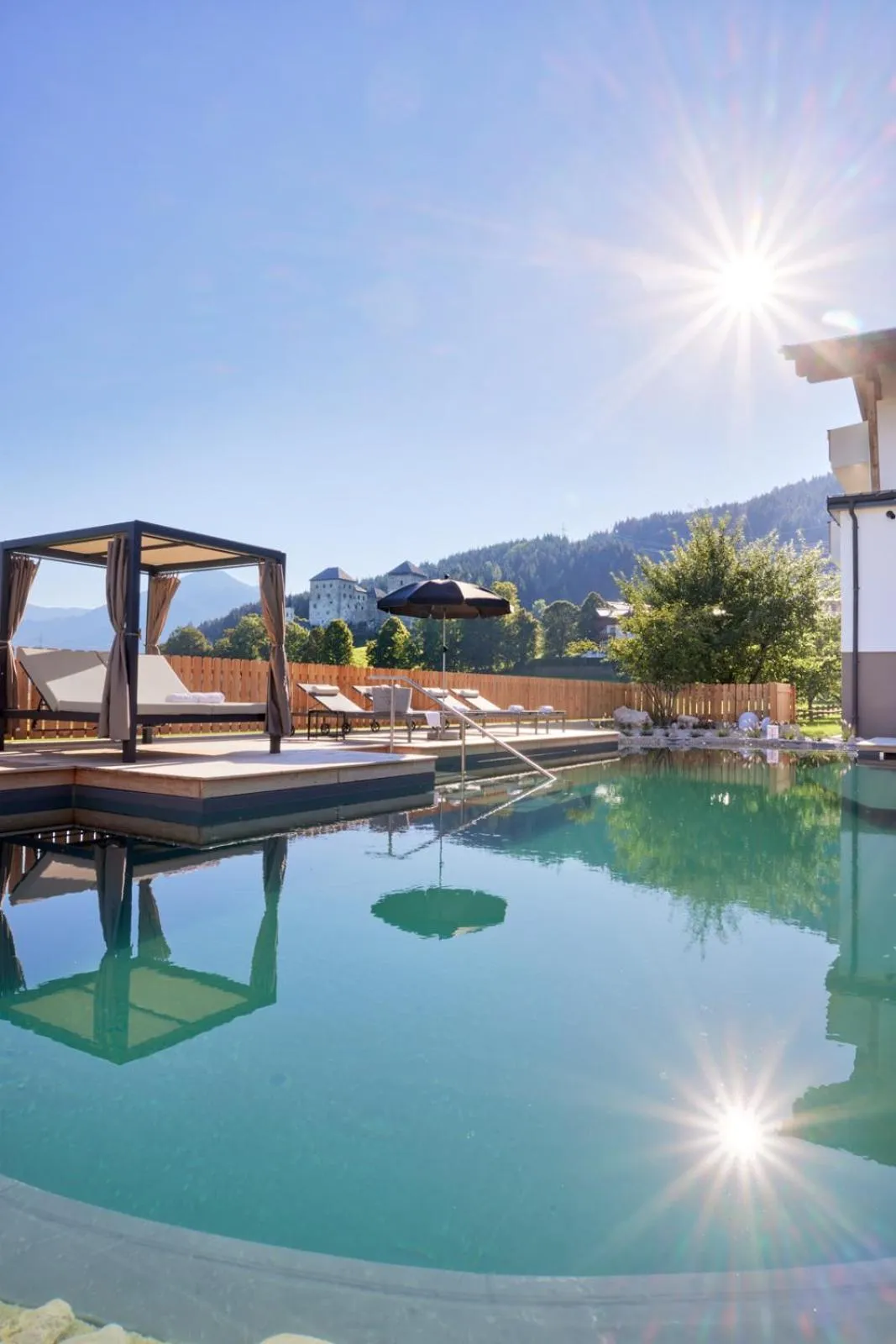 Swimming pool in SOULSISTERS' Hotel 4 Sterne Superior