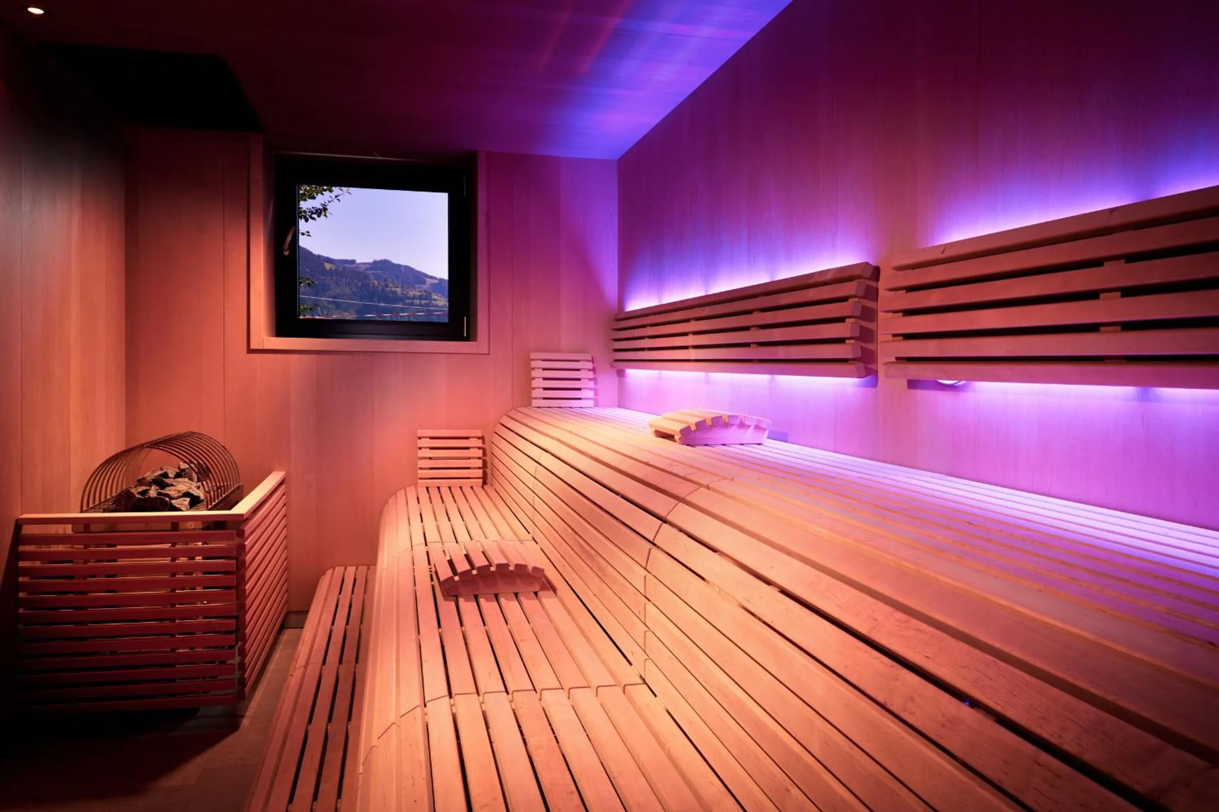 Sauna in SOULSISTERS' Hotel 4 Sterne Superior