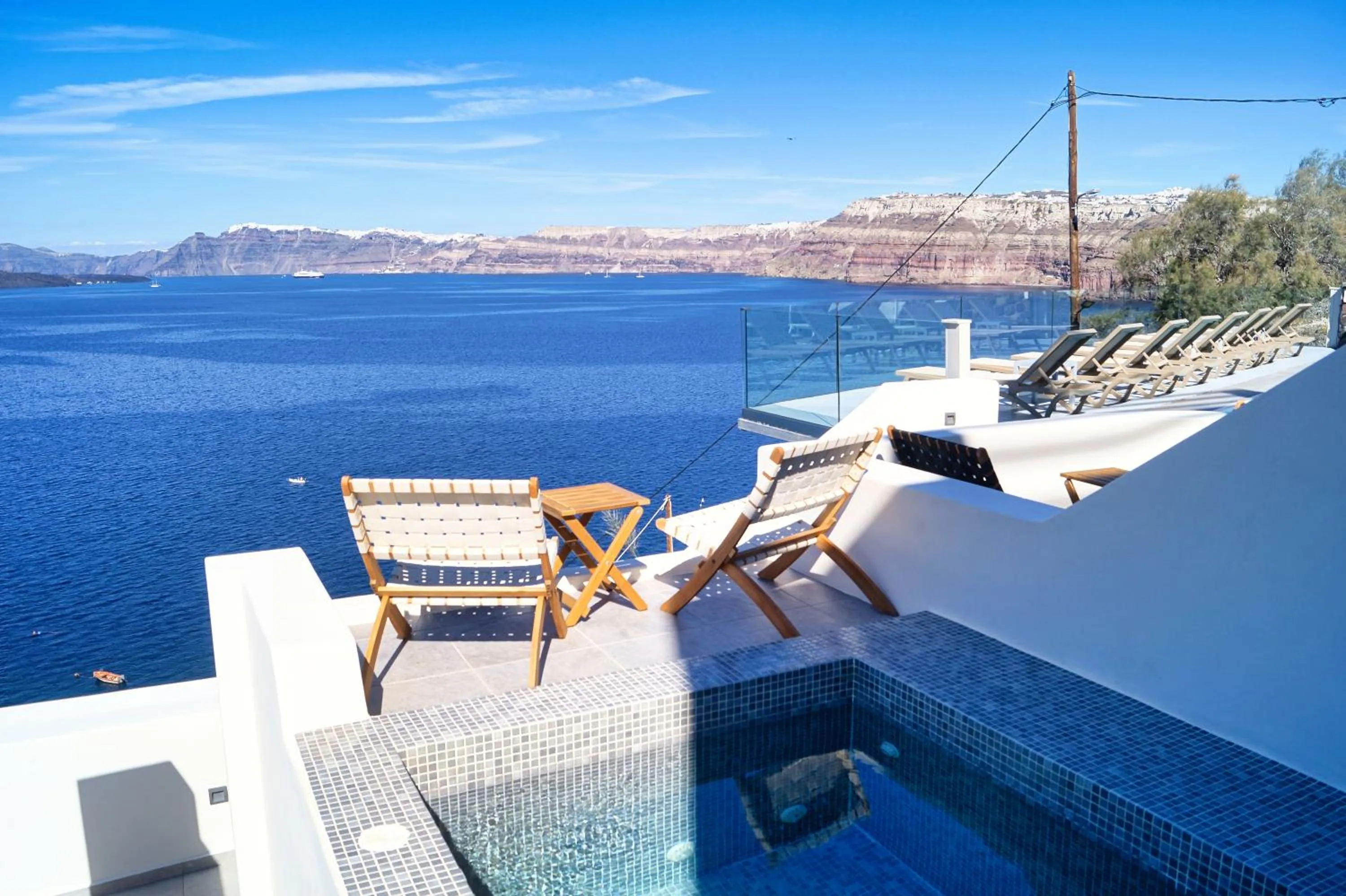 View (from property/room) in Kokkinos Villas