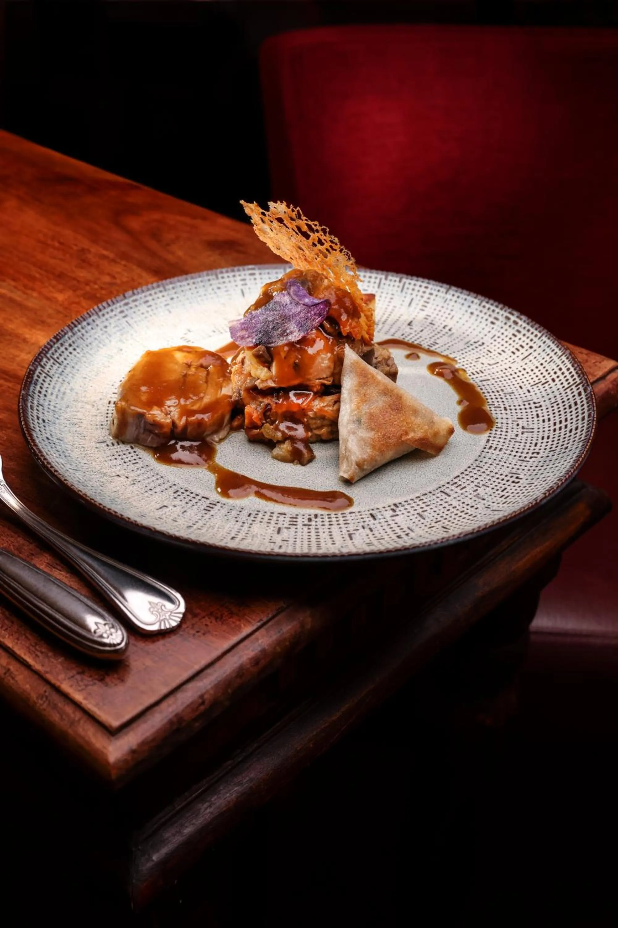 Food in Logis Hôtel-Restaurant Les Voyageurs