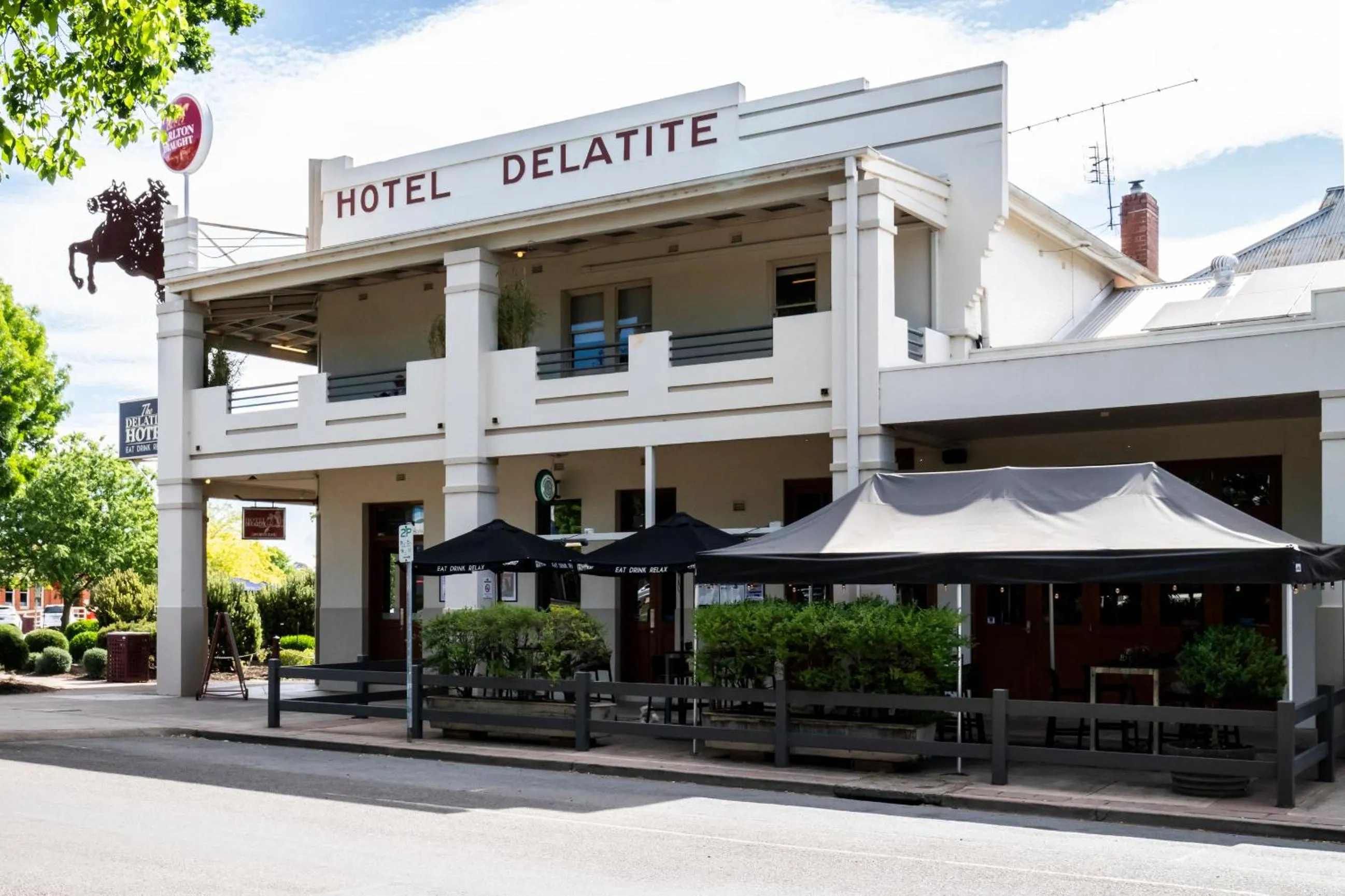 Property building in Delatite Hotel