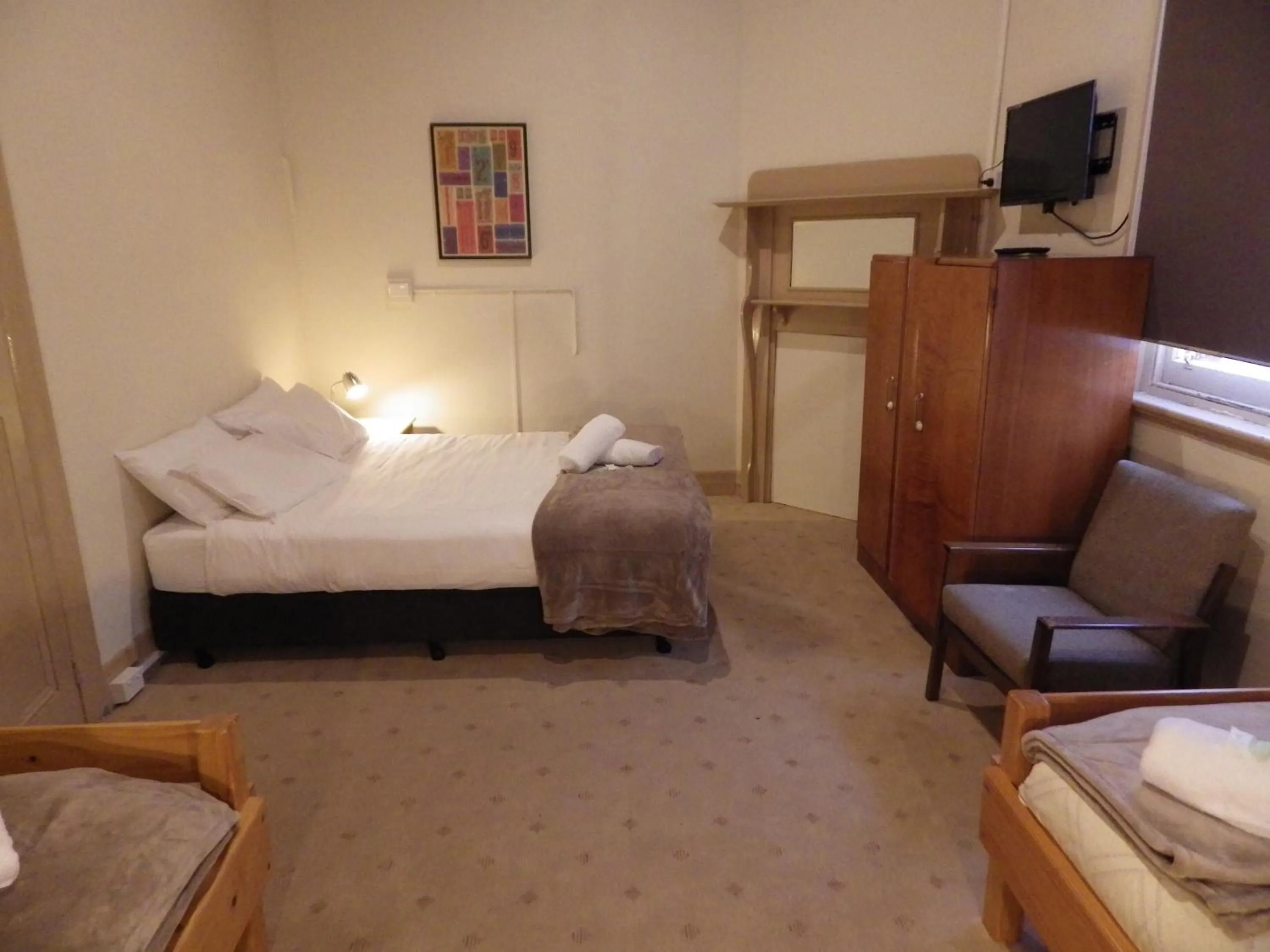 Bed in Delatite Hotel