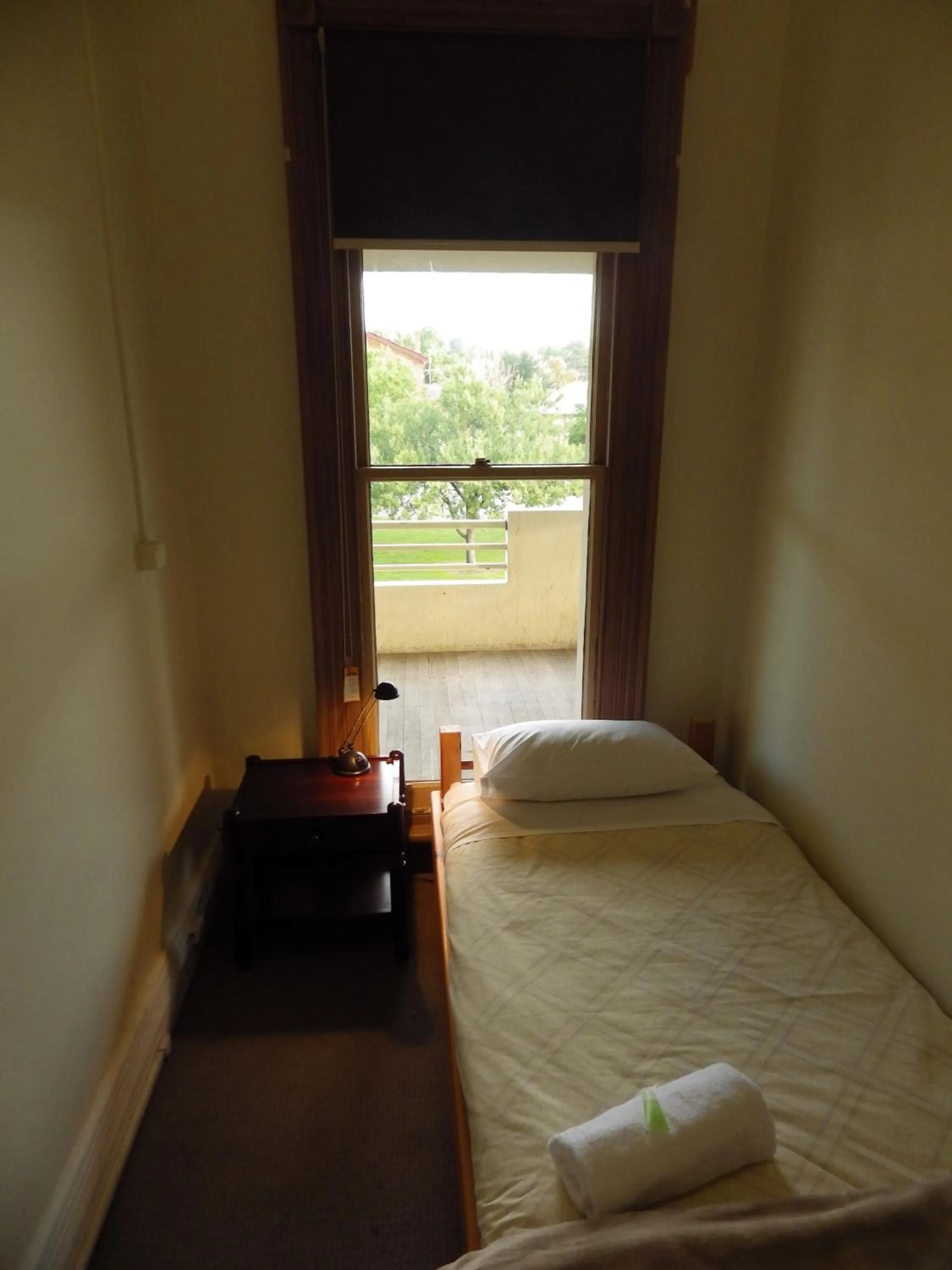 Bed in Delatite Hotel