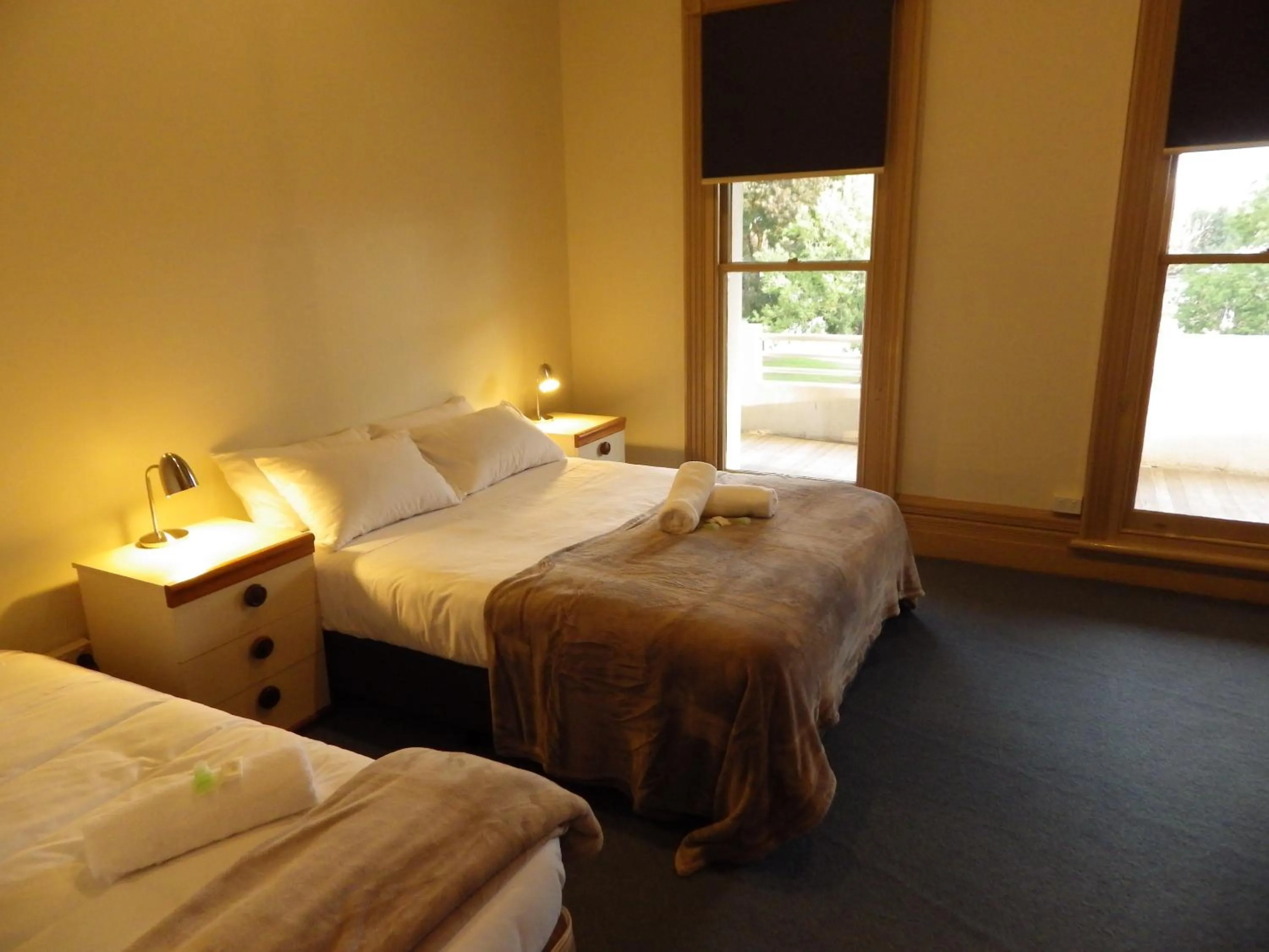 Bed in Delatite Hotel