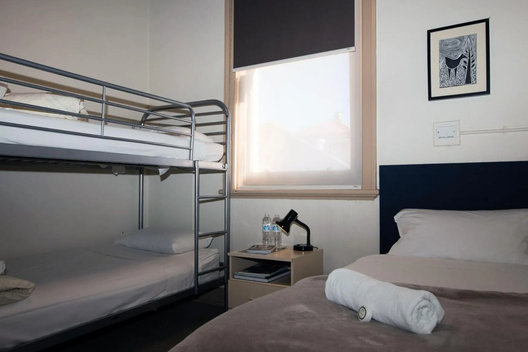 Bed in Delatite Hotel