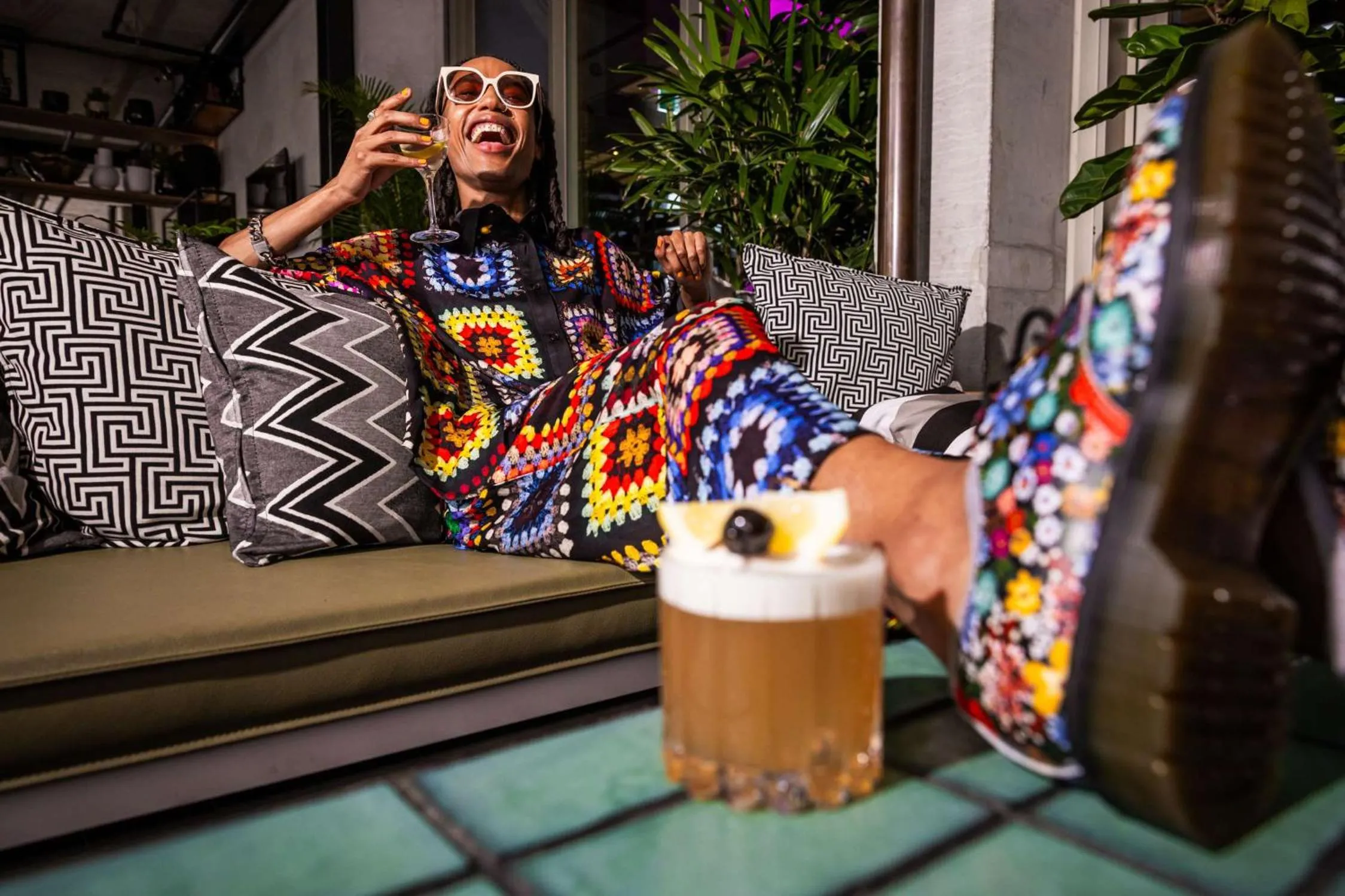 Lounge or bar in QT Melbourne