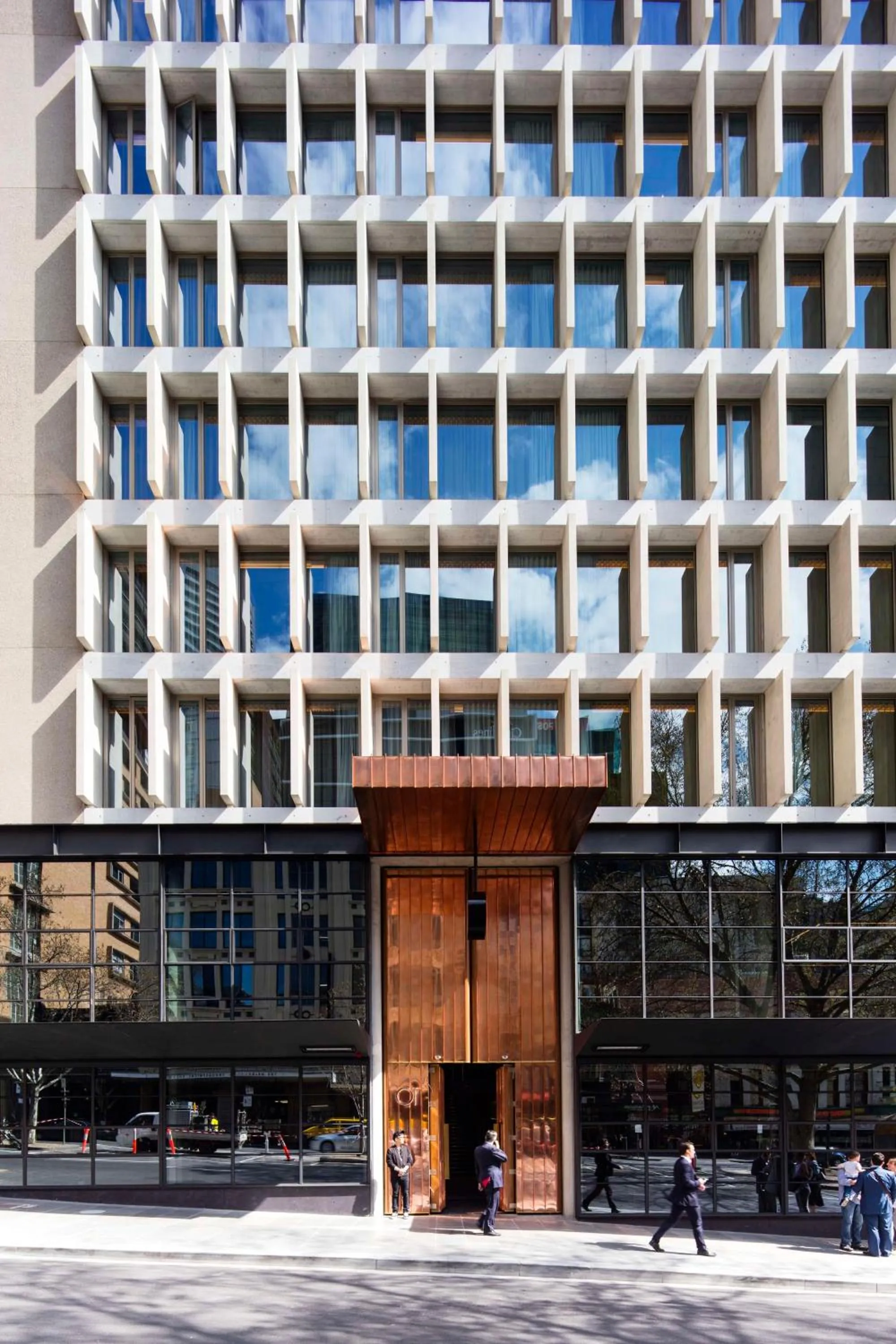 Property building in QT Melbourne