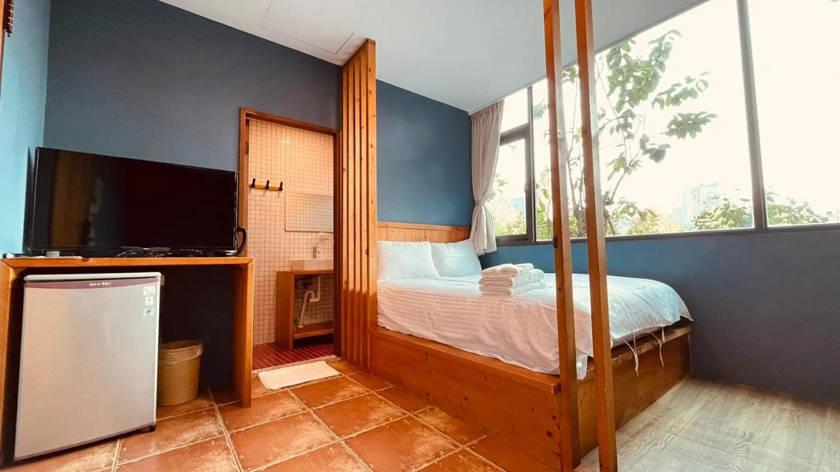 Bed in Yue Lake Backpackers