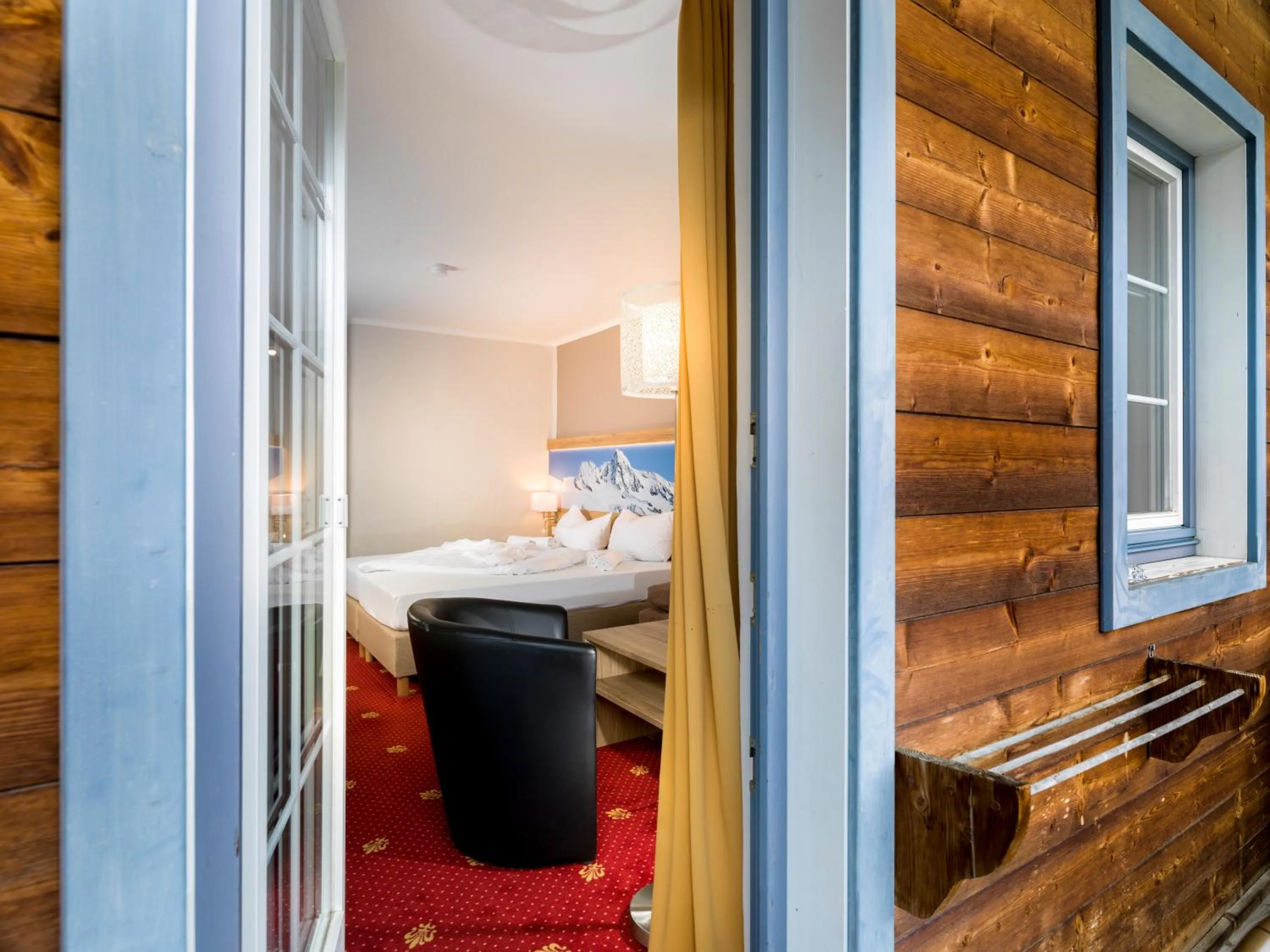 Bedroom, Bed in SCOL Sporthotel Großglockner