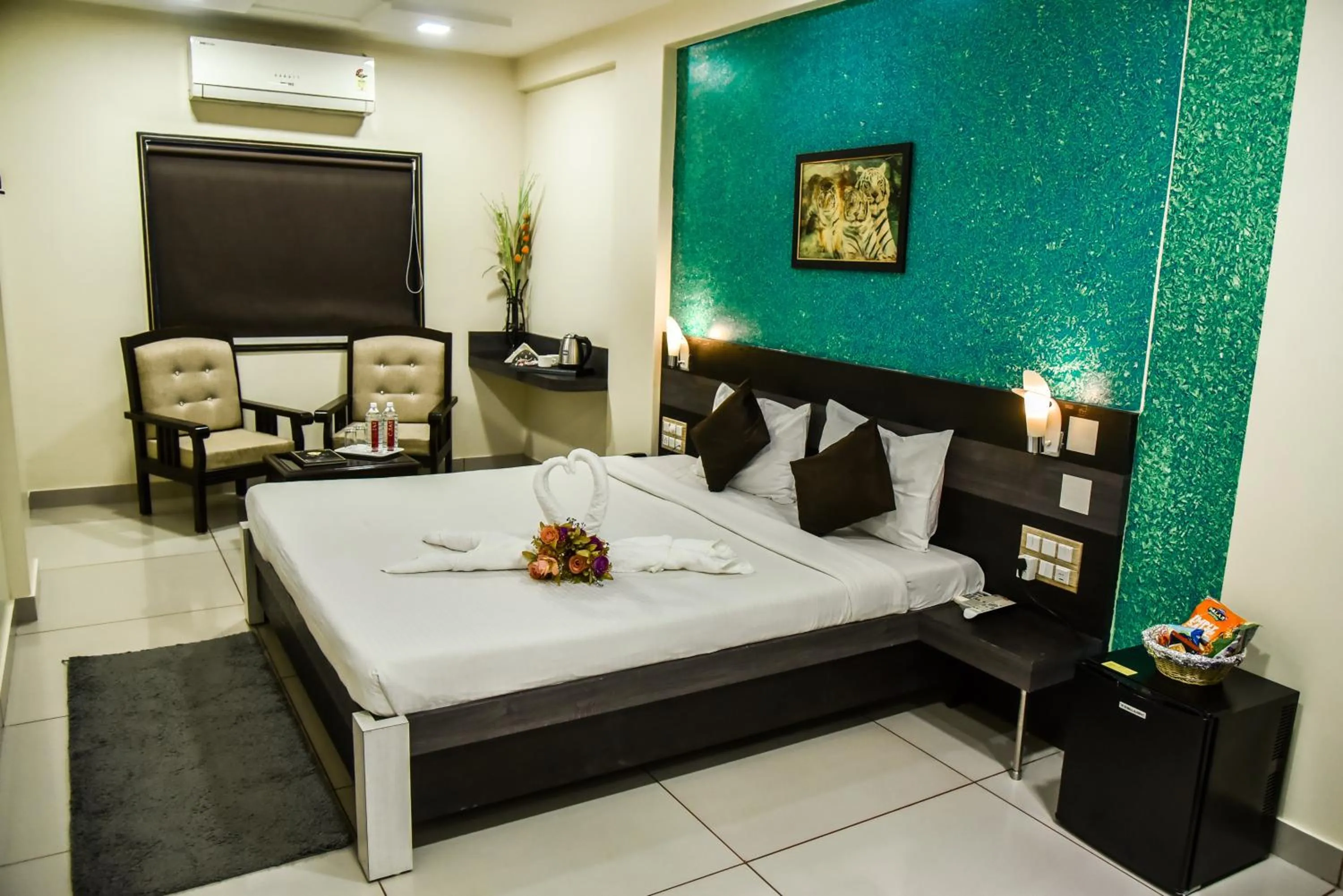 Photo of the whole room, Bed in Hotel Tulsi Residency