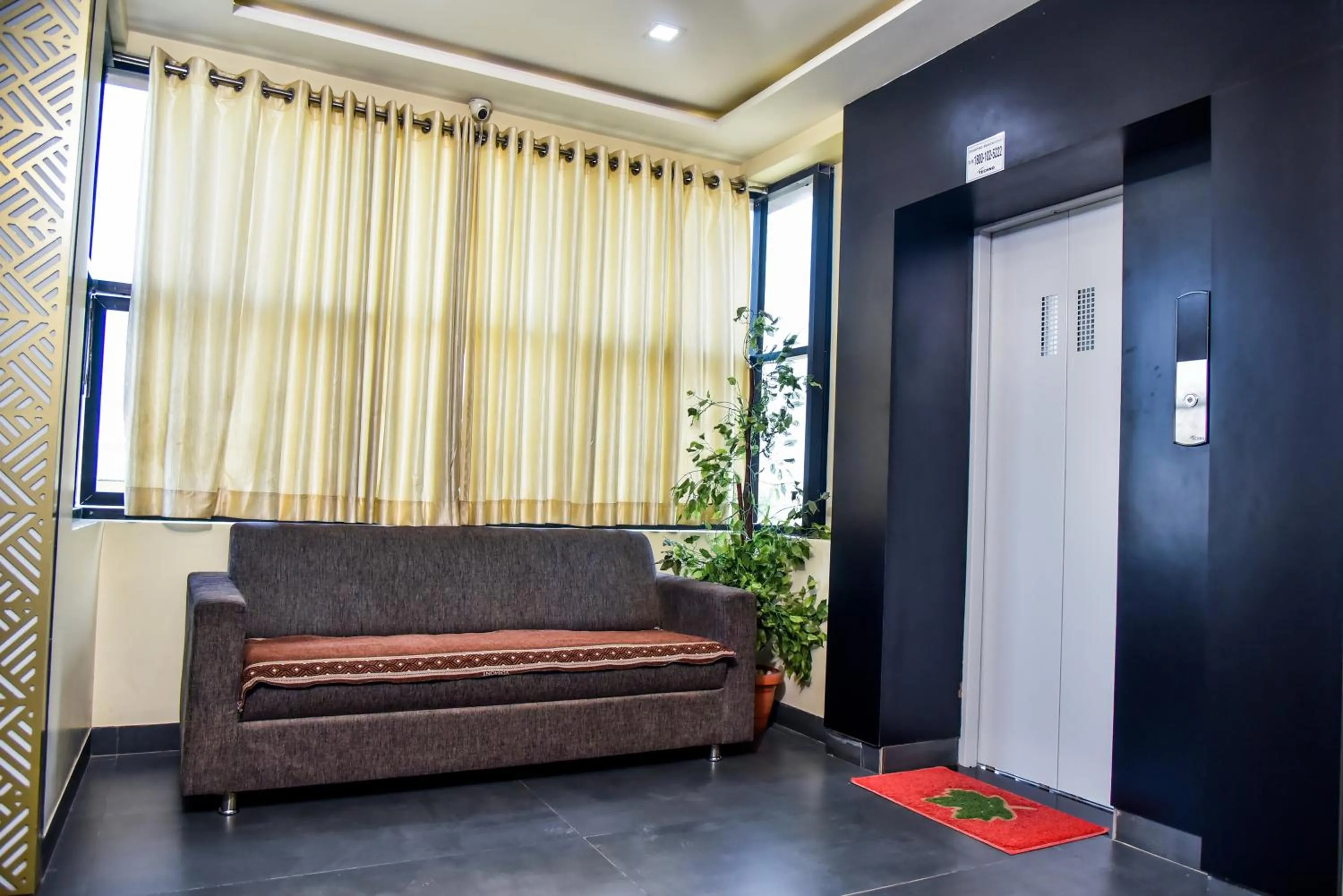 Seating area in Hotel Tulsi Residency