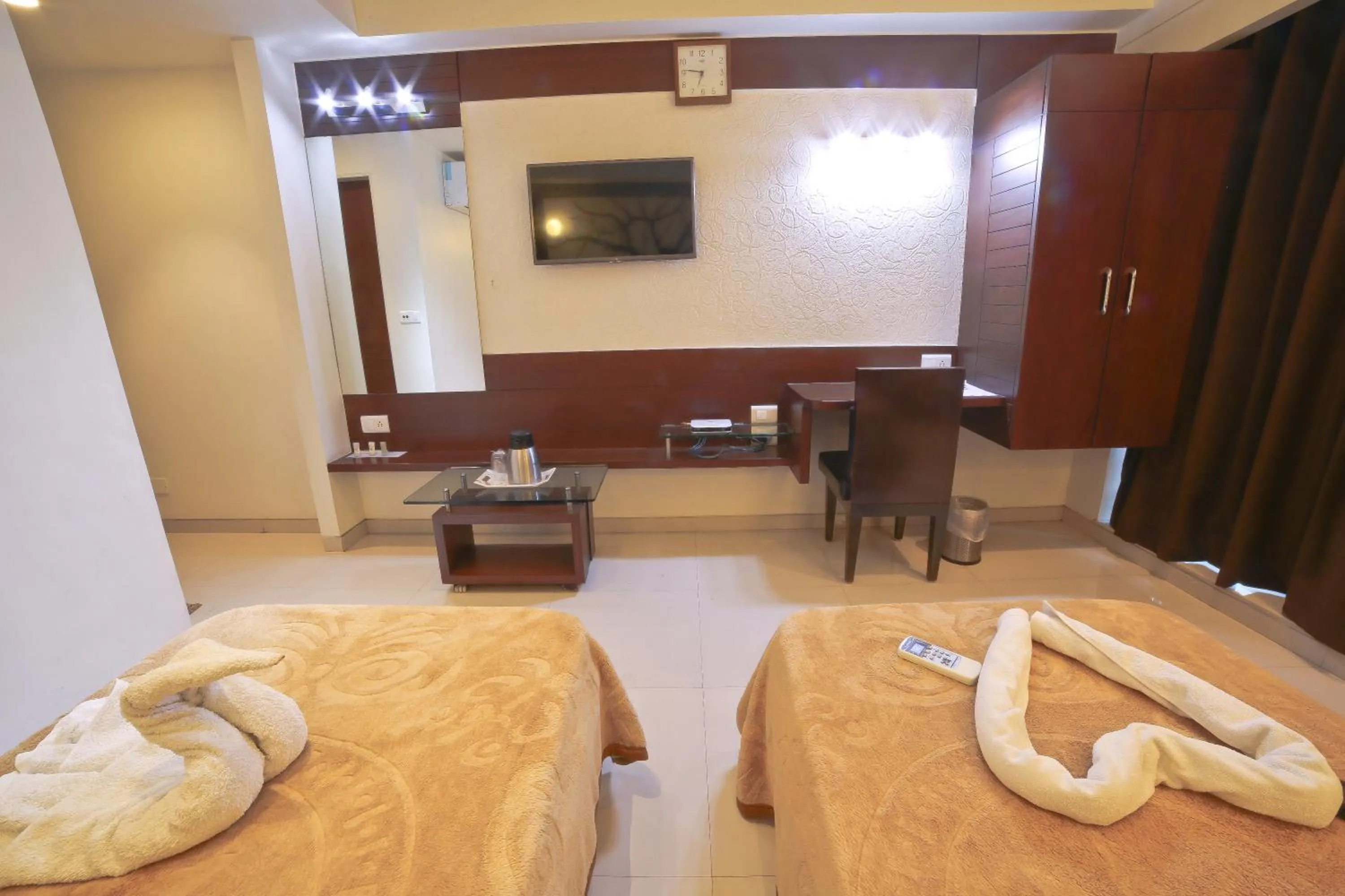 Photo of the whole room, Bed in Hotel Grand Pragati