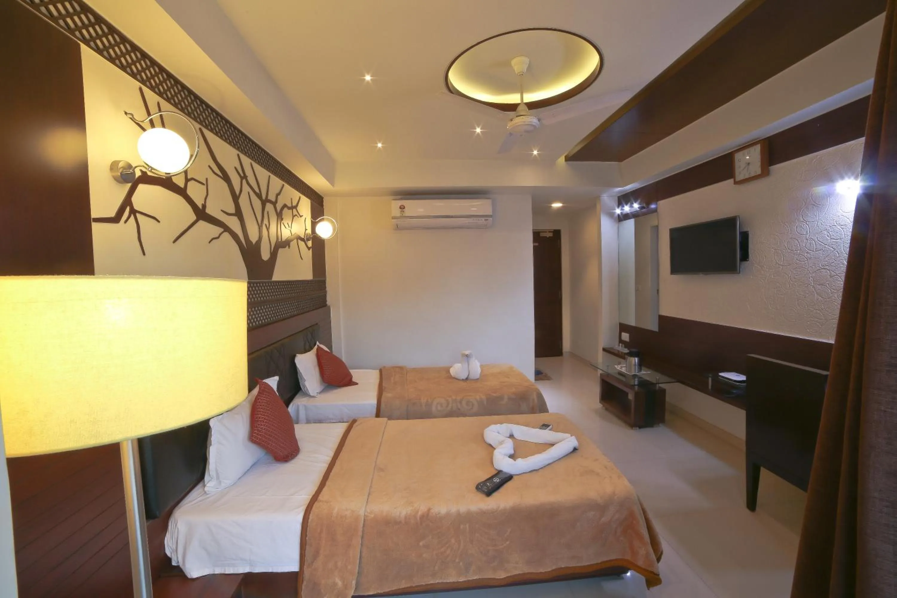 Photo of the whole room, Bed in Hotel Grand Pragati