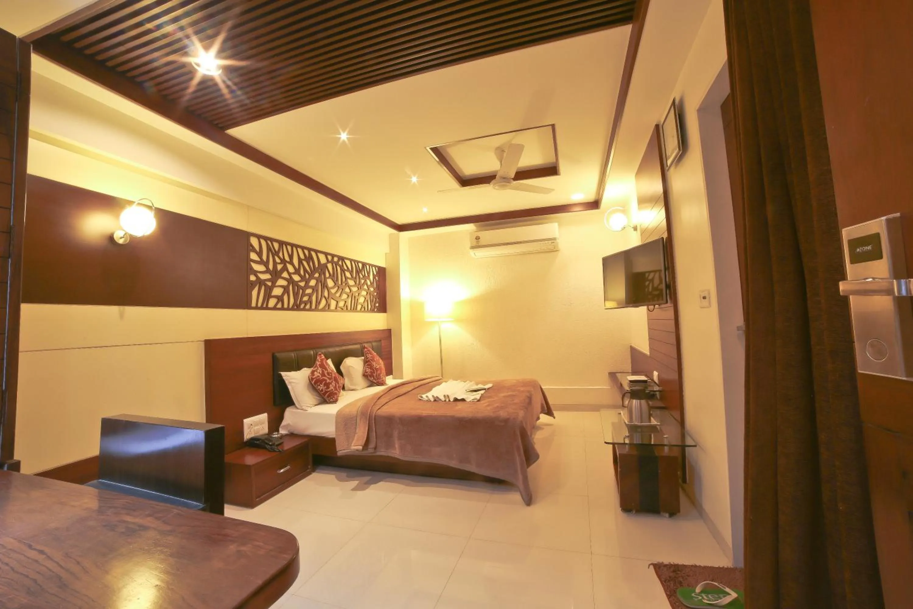 Photo of the whole room, Bed in Hotel Grand Pragati