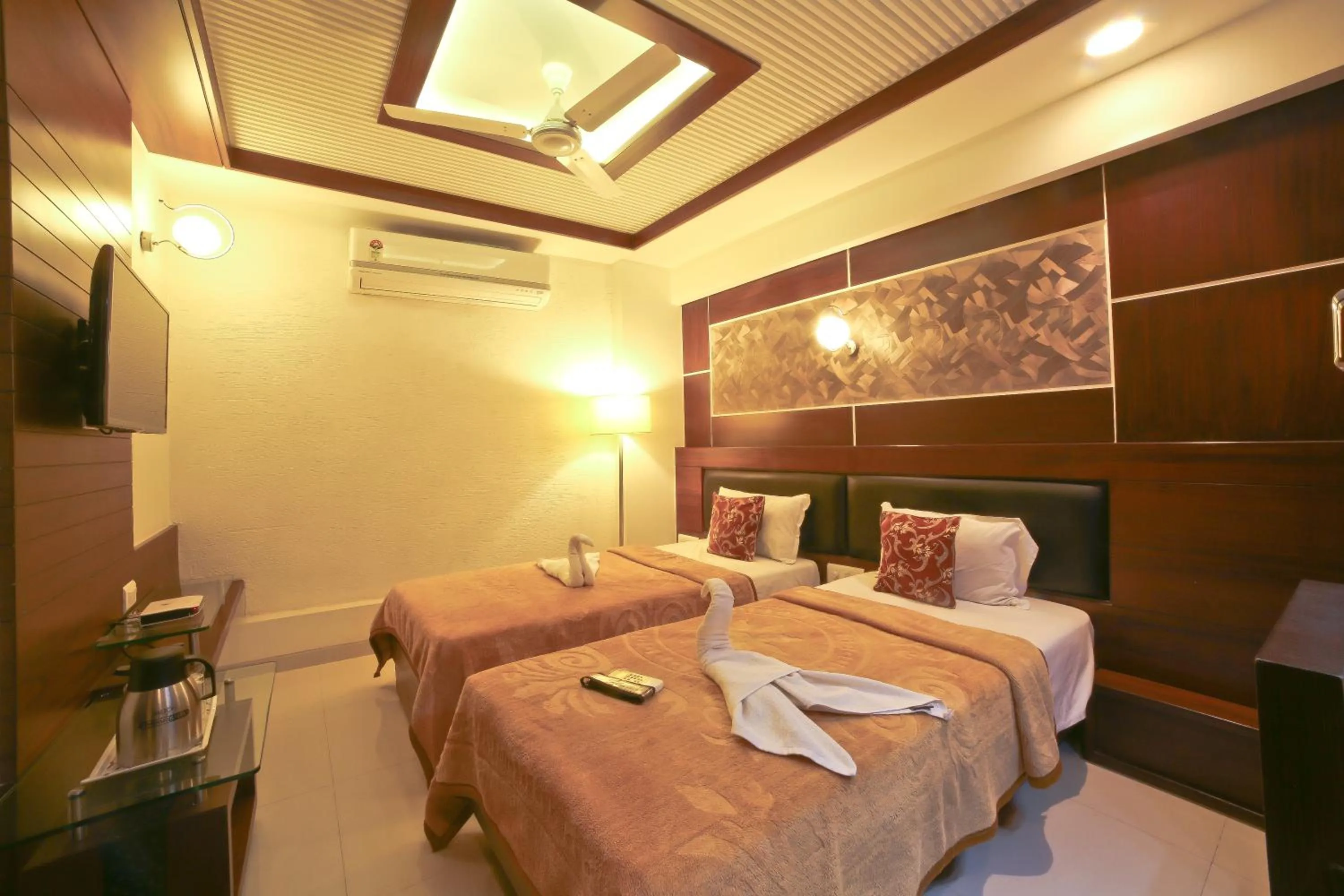 Photo of the whole room, Bed in Hotel Grand Pragati