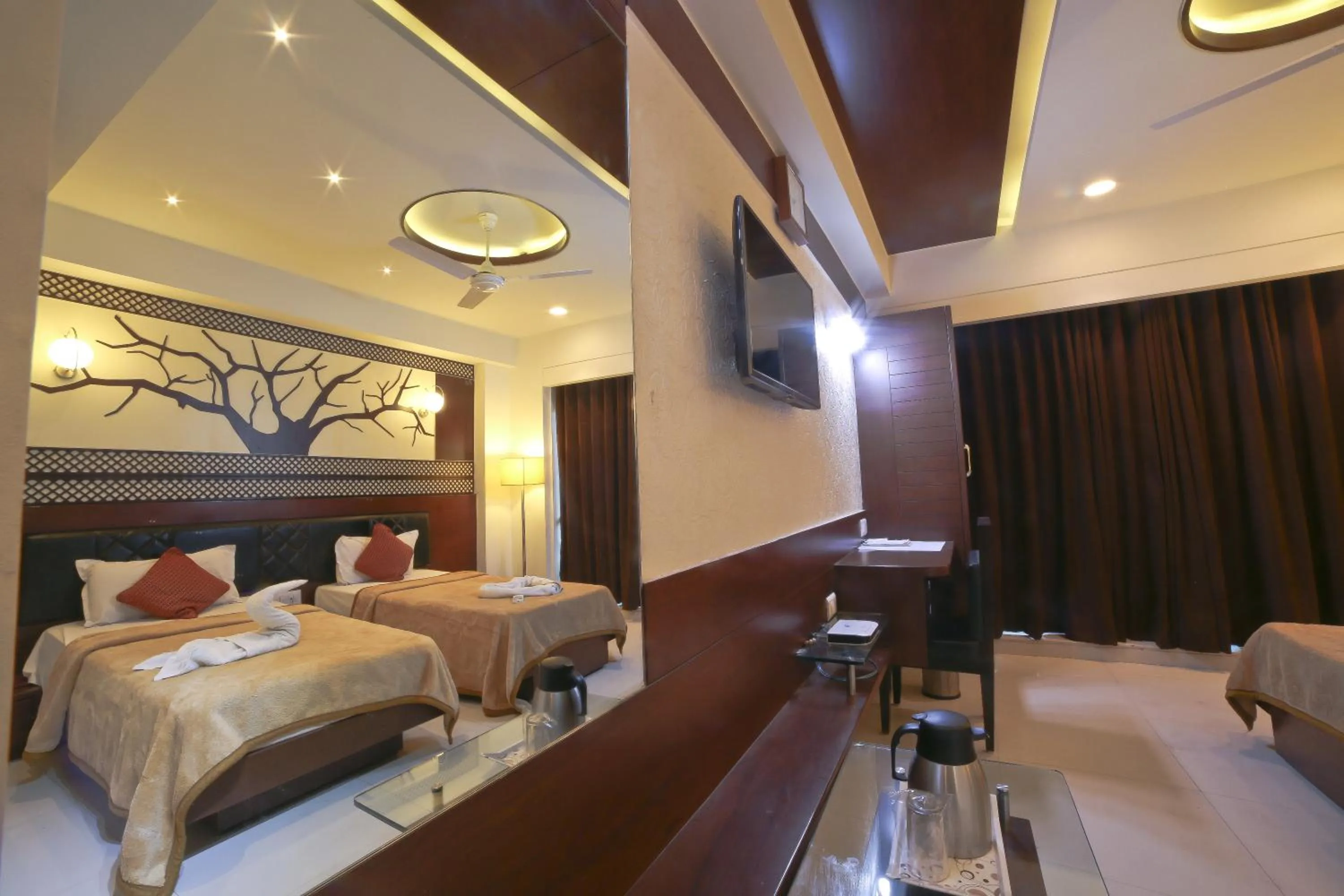 Photo of the whole room, Bed in Hotel Grand Pragati