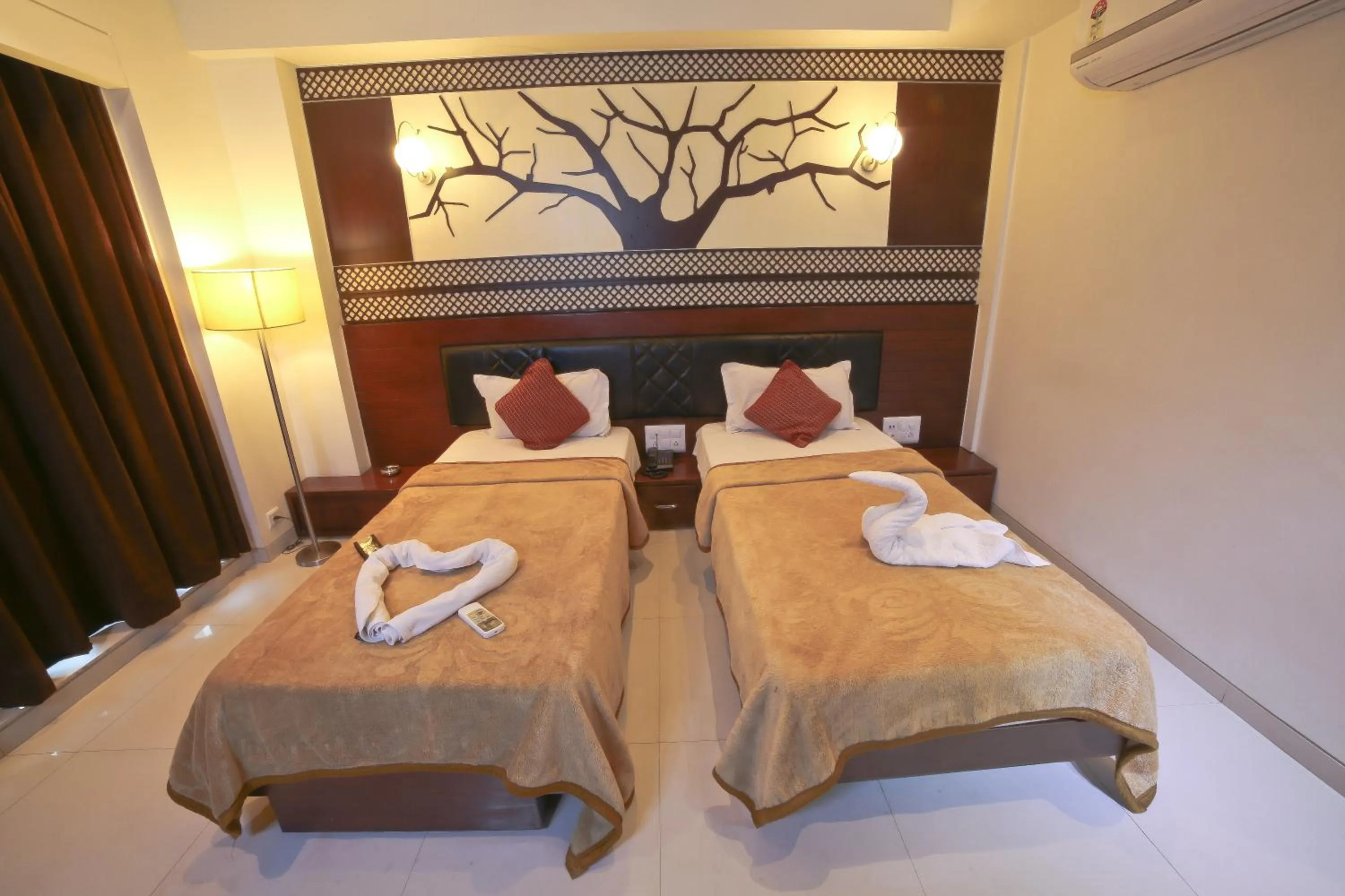 Photo of the whole room, Bed in Hotel Grand Pragati