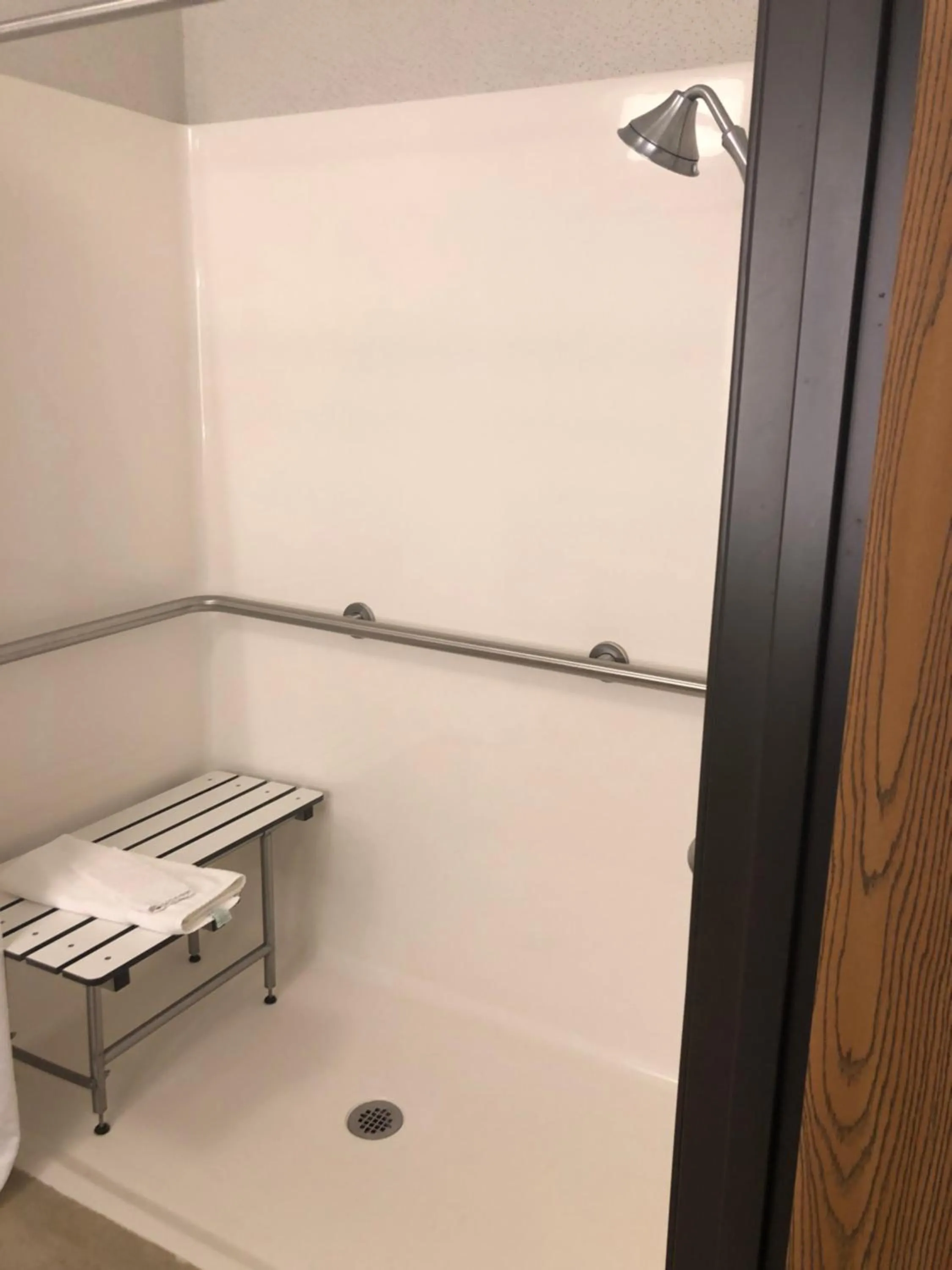 Shower in Holiday Inn Express Mt. Vernon by IHG