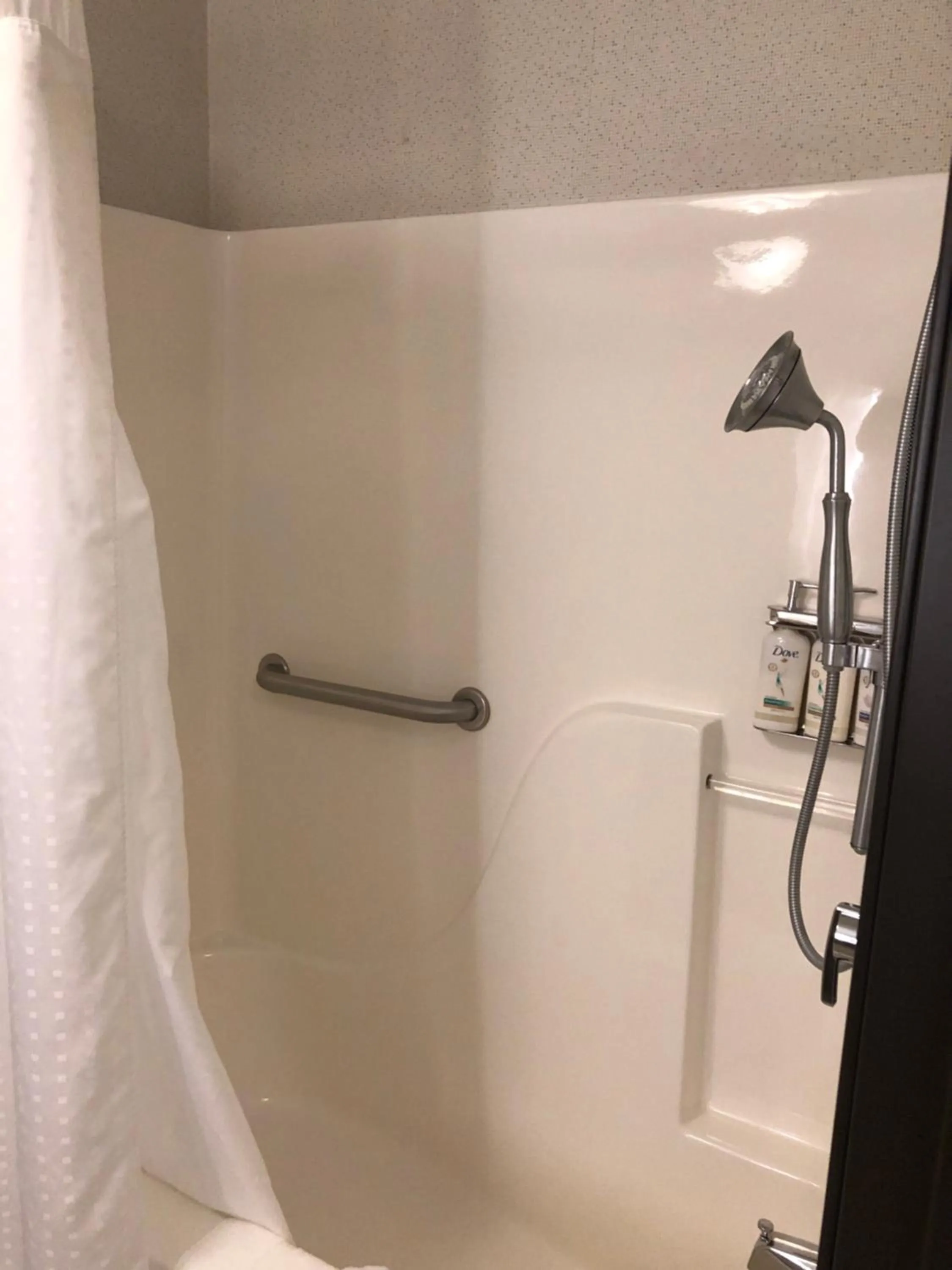 Shower in Holiday Inn Express Mt. Vernon by IHG