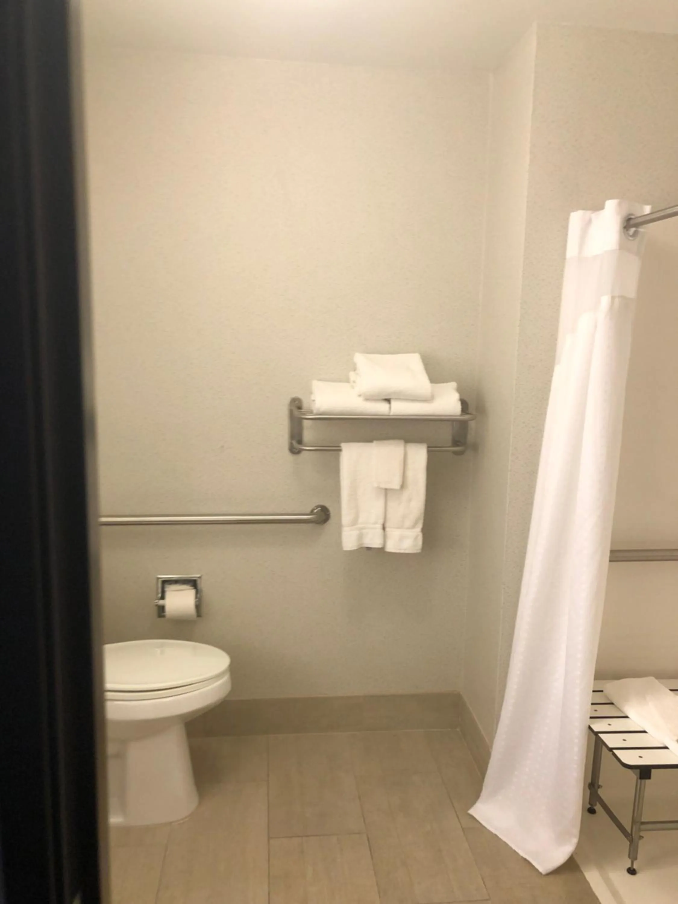 Shower in Holiday Inn Express Mt. Vernon by IHG