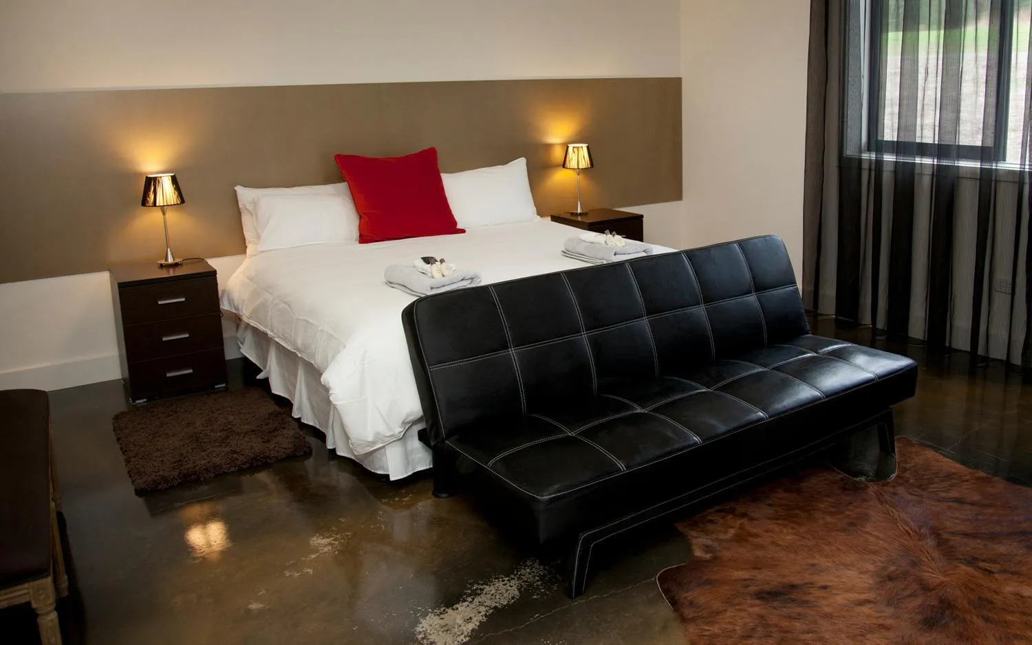 Bedroom, Bed in Saladin Lodge