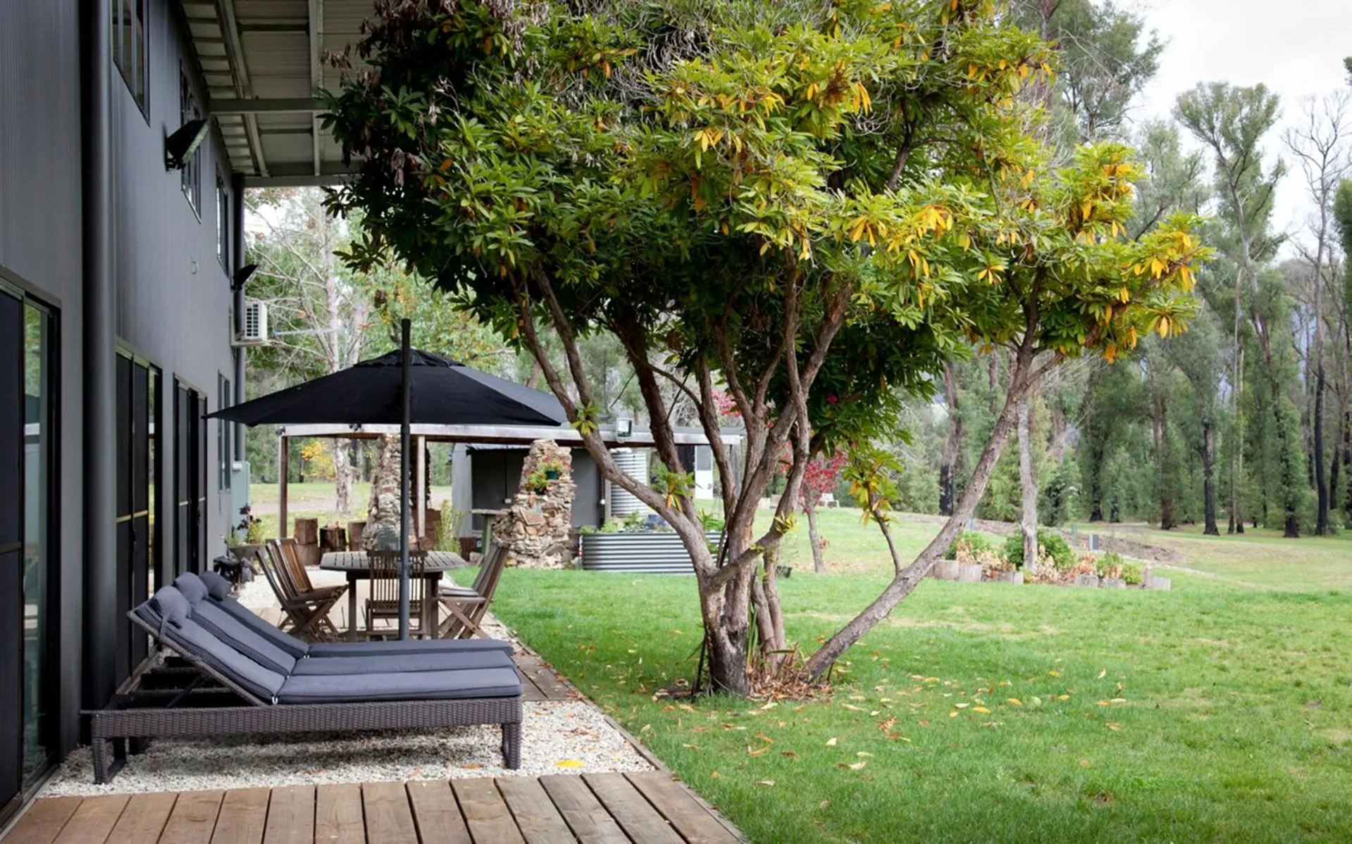 Garden in Saladin Lodge