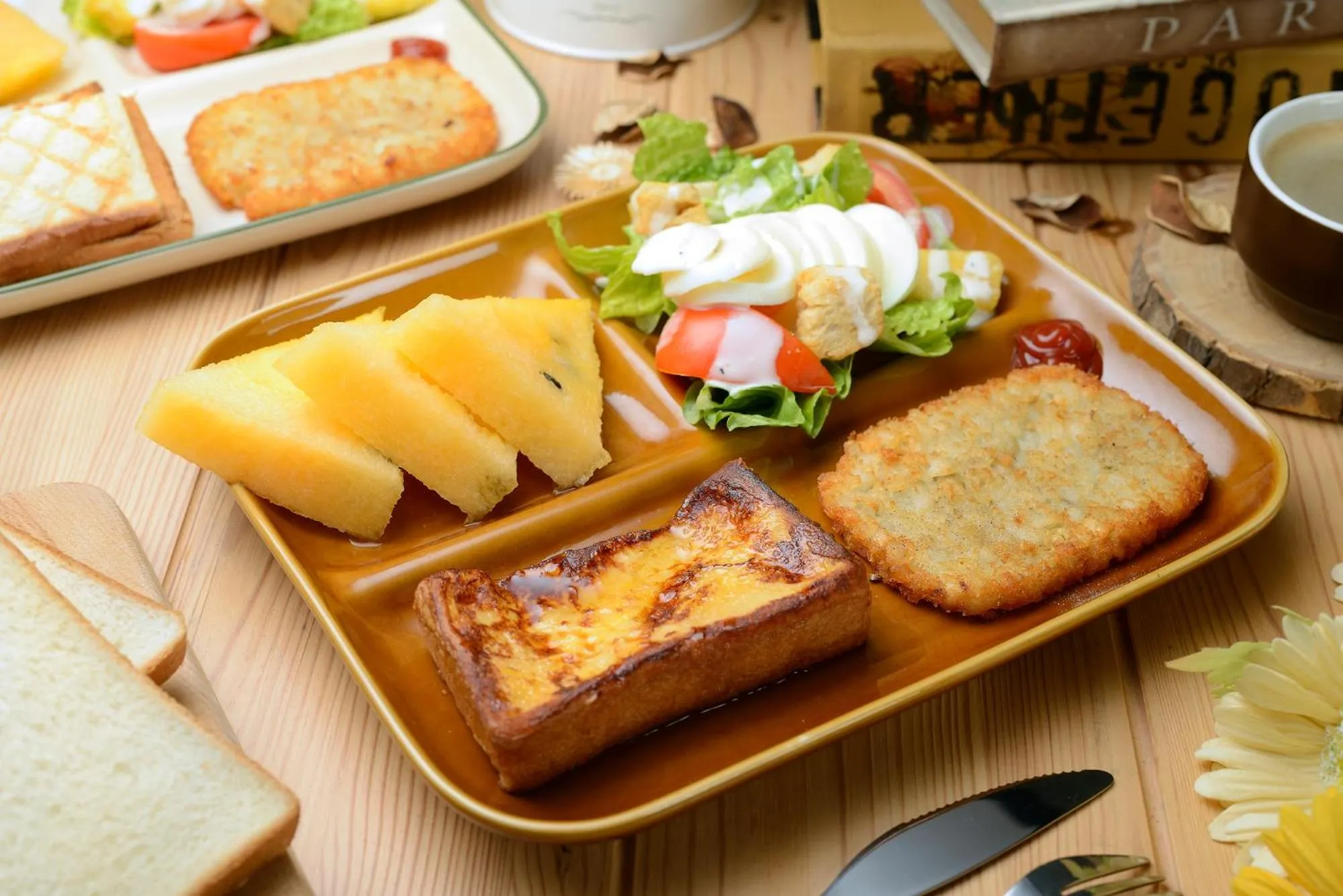 American breakfast in Notting Hill B&B