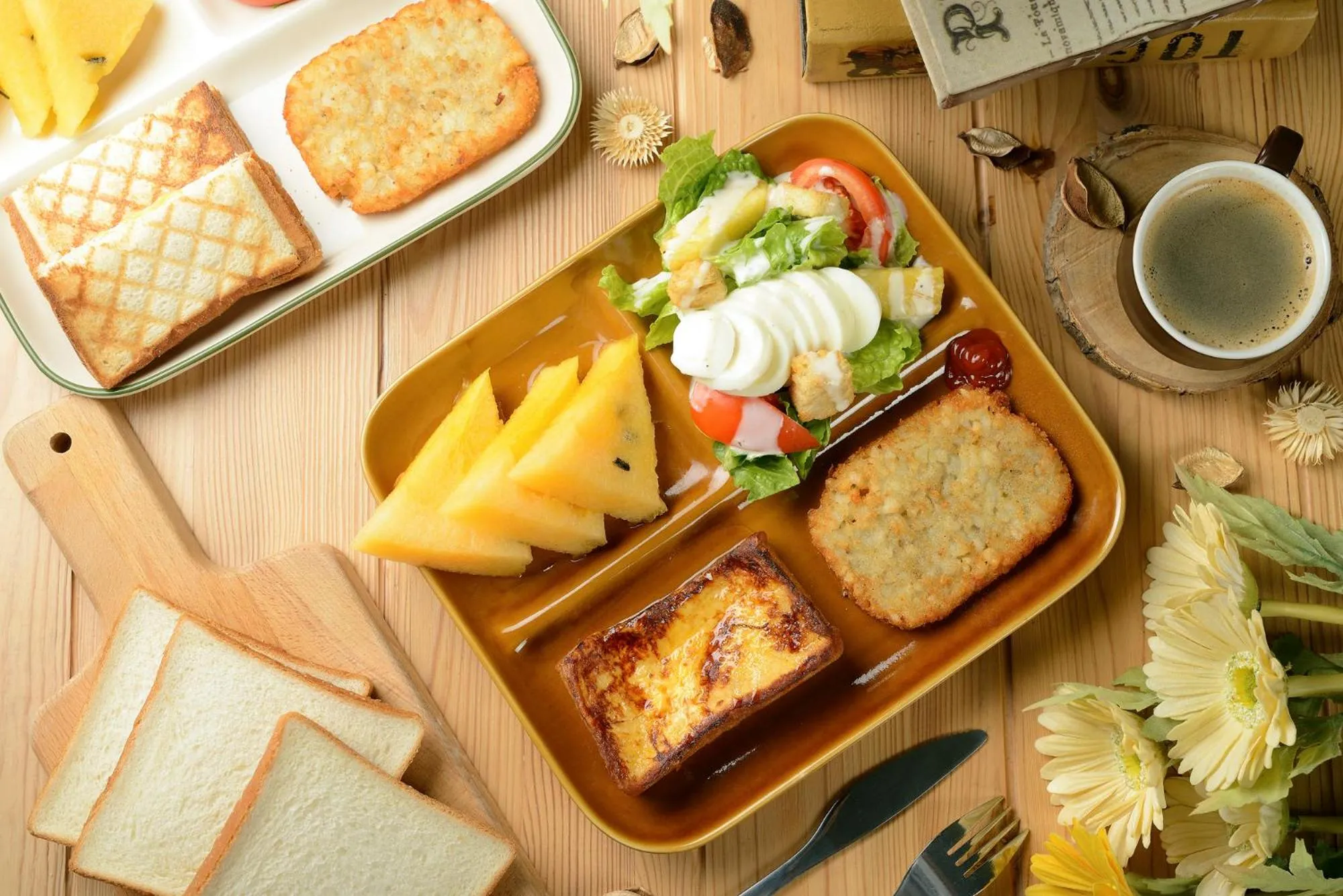 American breakfast in Notting Hill B&B