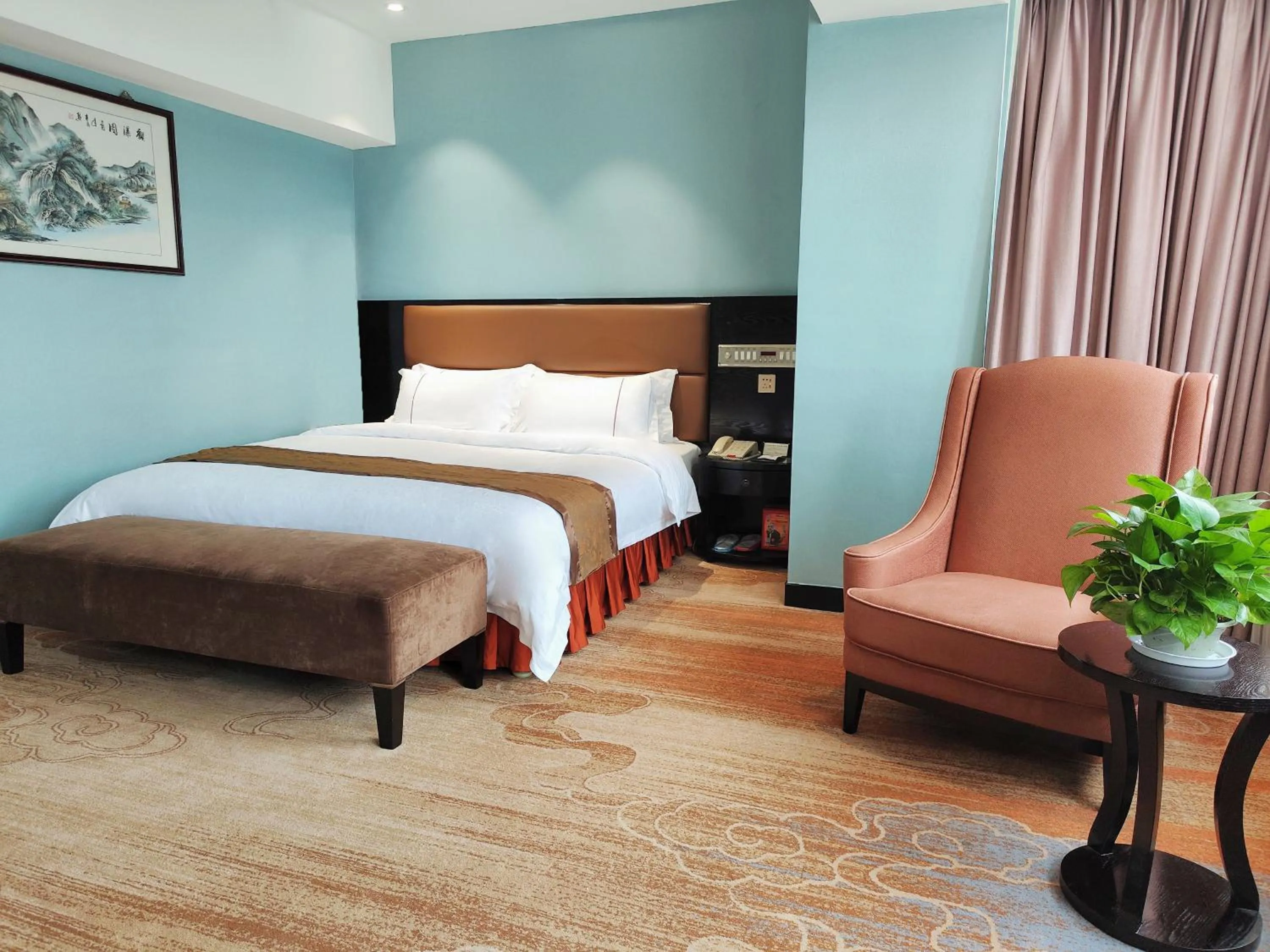 Photo of the whole room, Bed in Skyline Plaza Hotel Guangzhou