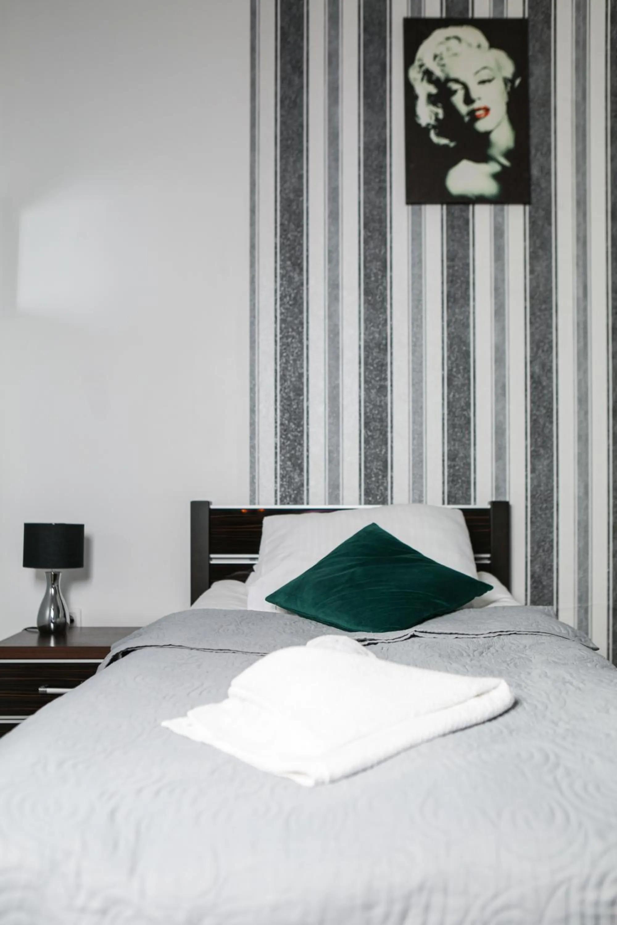 Bed in Hotel Złotogórski