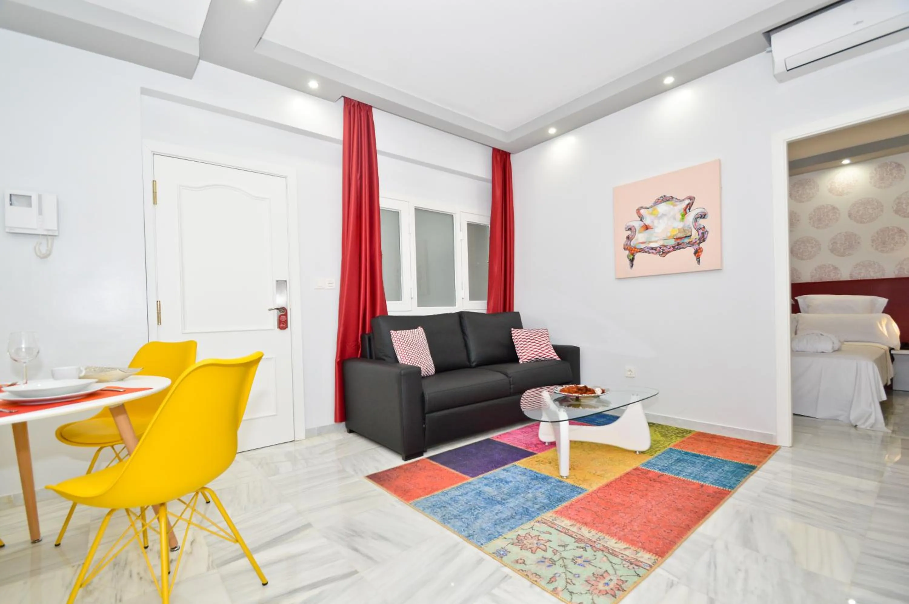 Living room in The Zentral Arenal Suites