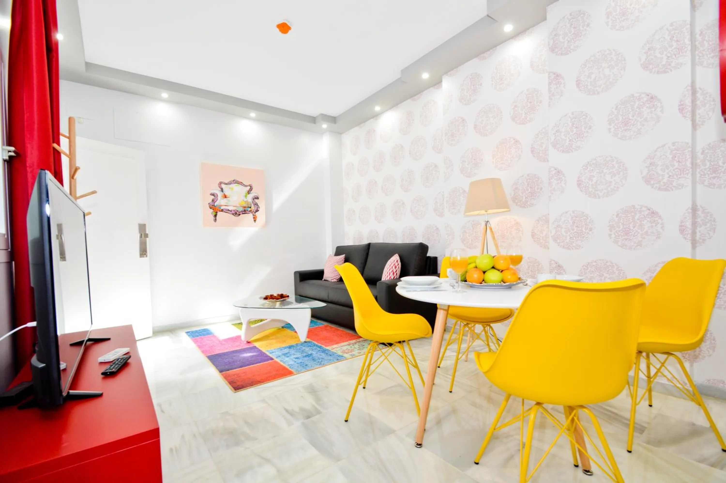 Living room in The Zentral Arenal Suites