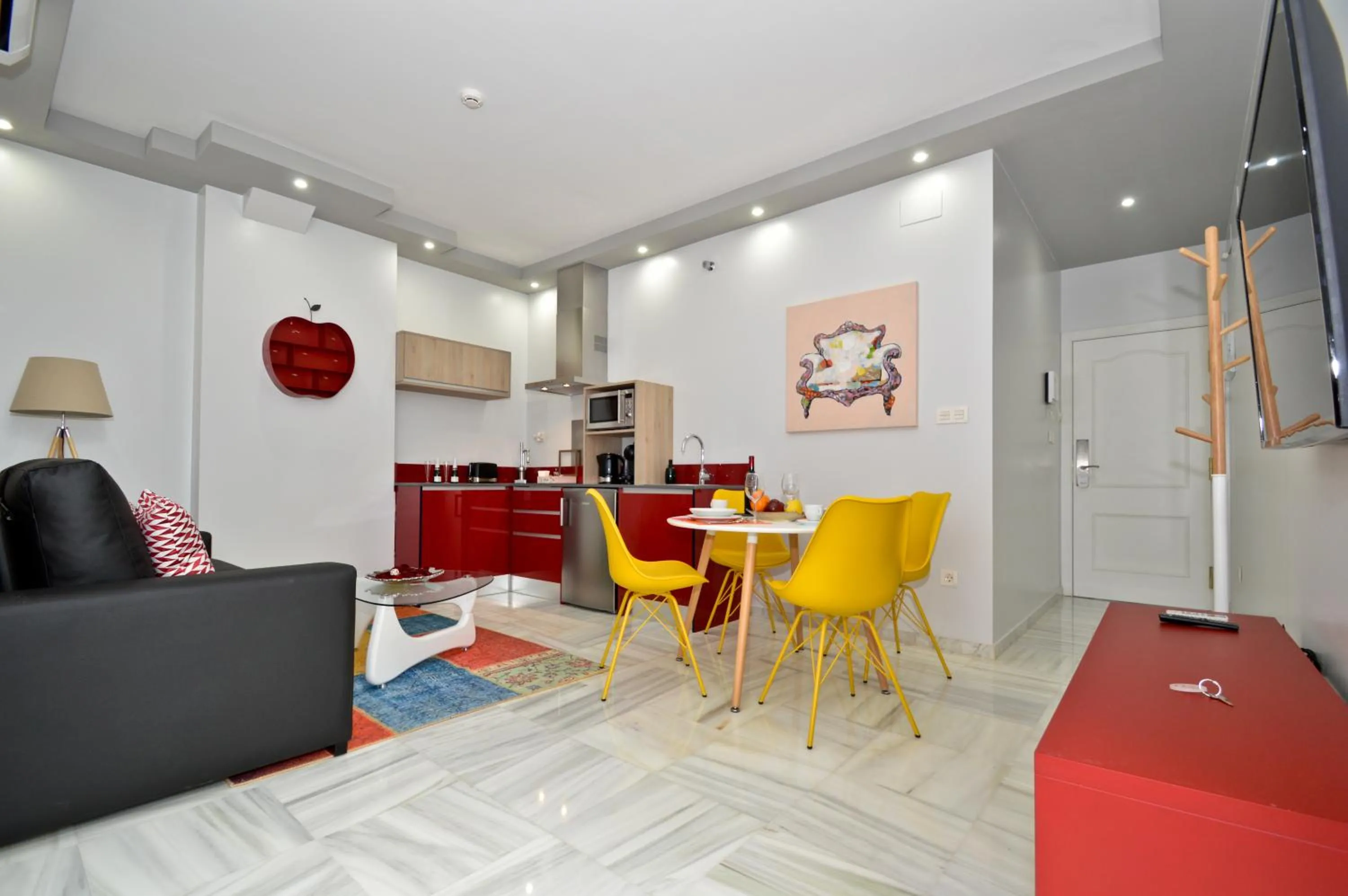 Living room in The Zentral Arenal Suites