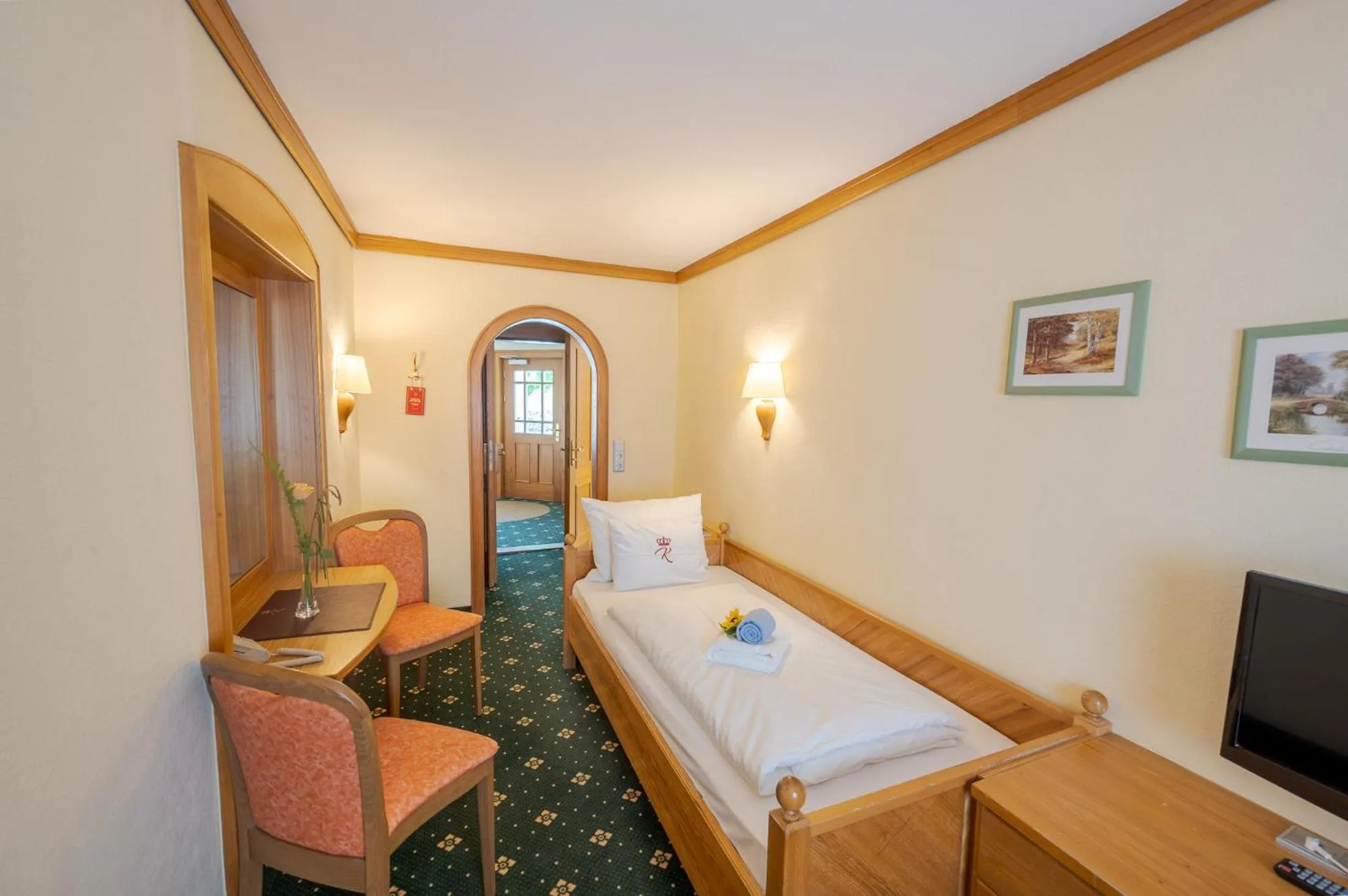 Bedroom, Bed in Chalét zum Kurfürst