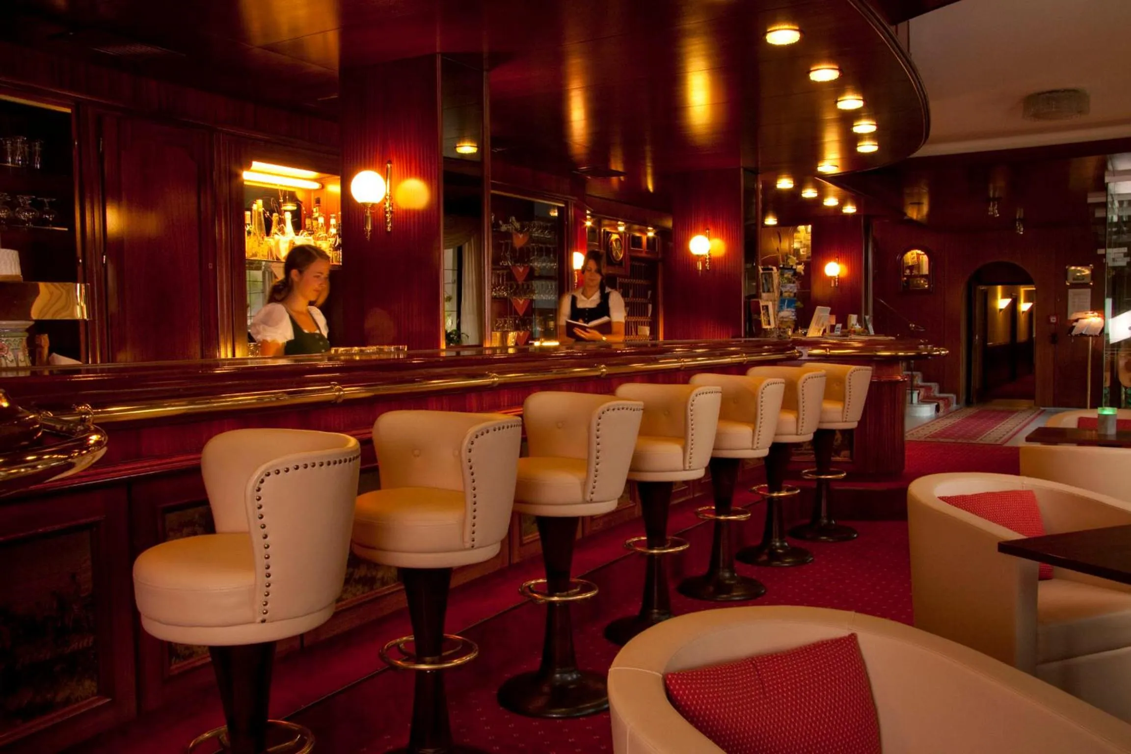 Lounge or bar in Chalét zum Kurfürst