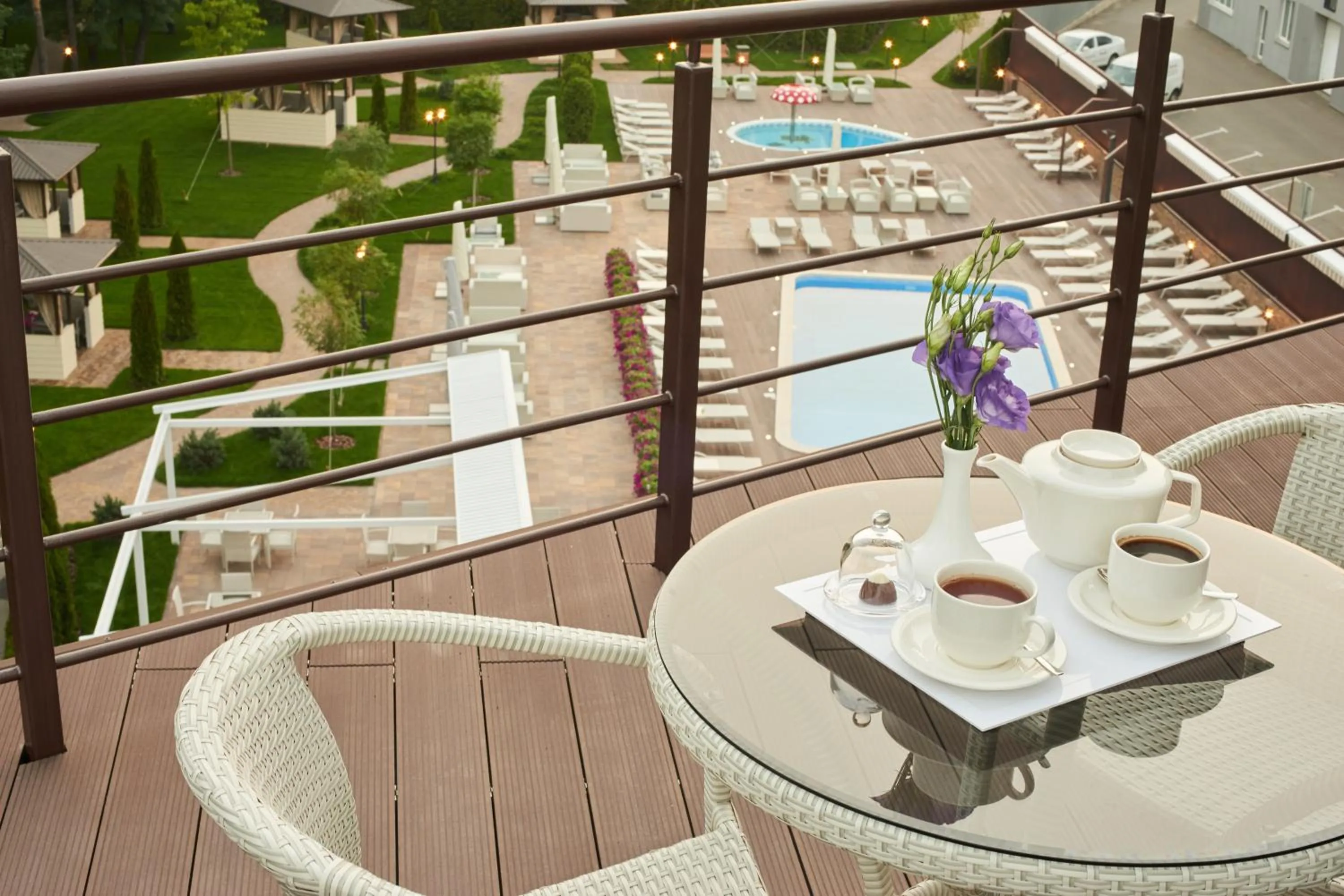 Balcony/Terrace in City Holiday Resort & SPA