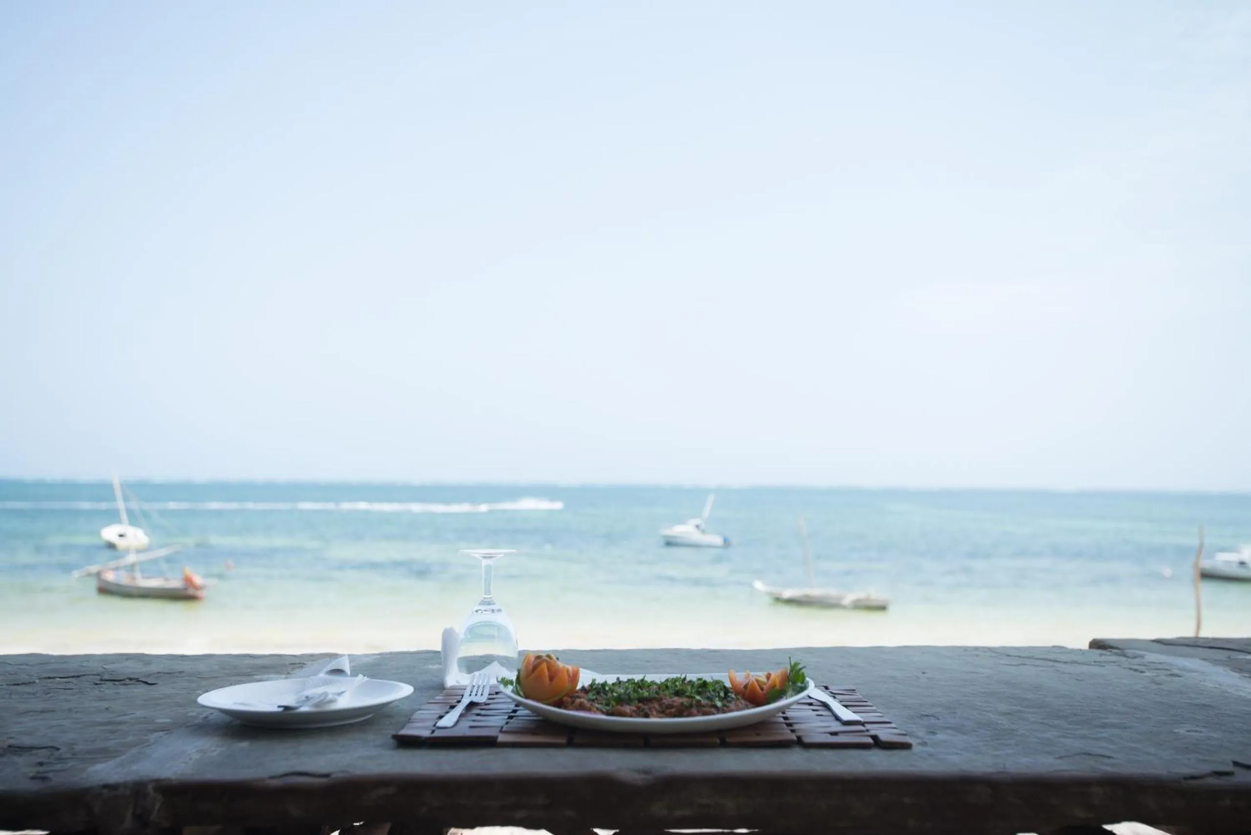 Food close-up in Ziwa Beach Resort