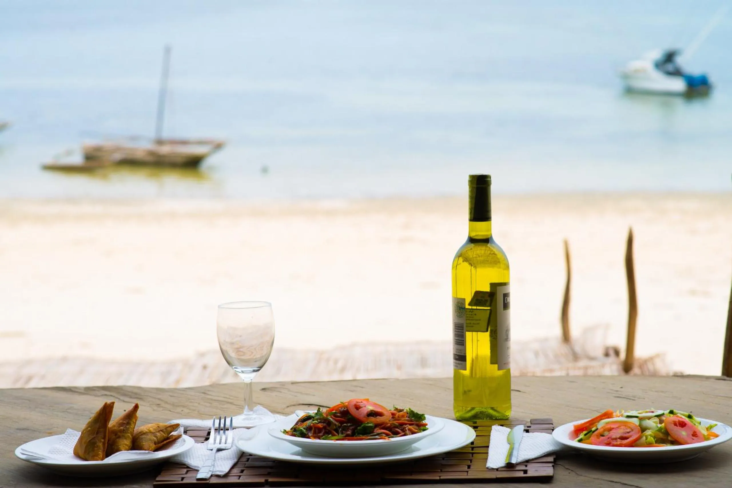 Food close-up in Ziwa Beach Resort