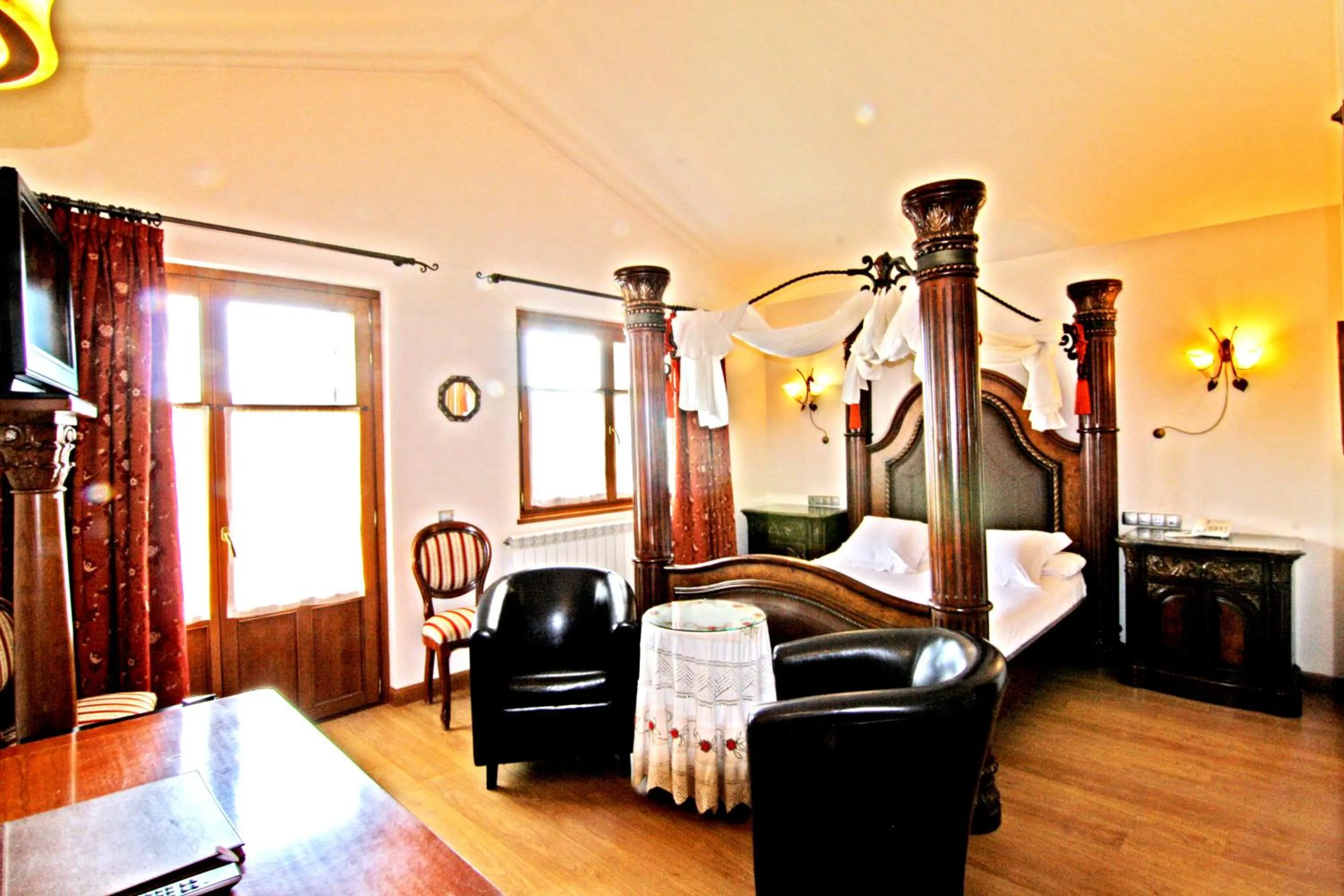 Bed in Hotel El Juglar