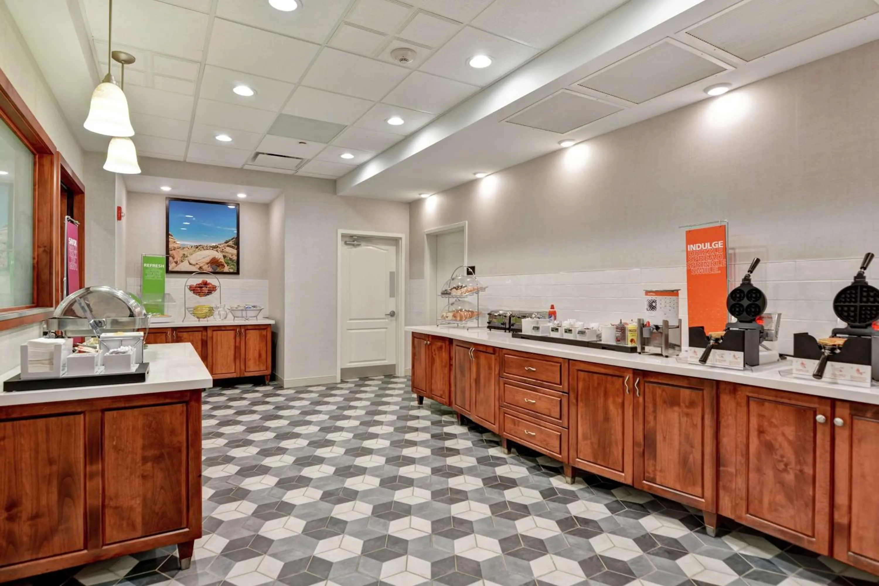 Breakfast in Hampton Inn Moab Arches National Park