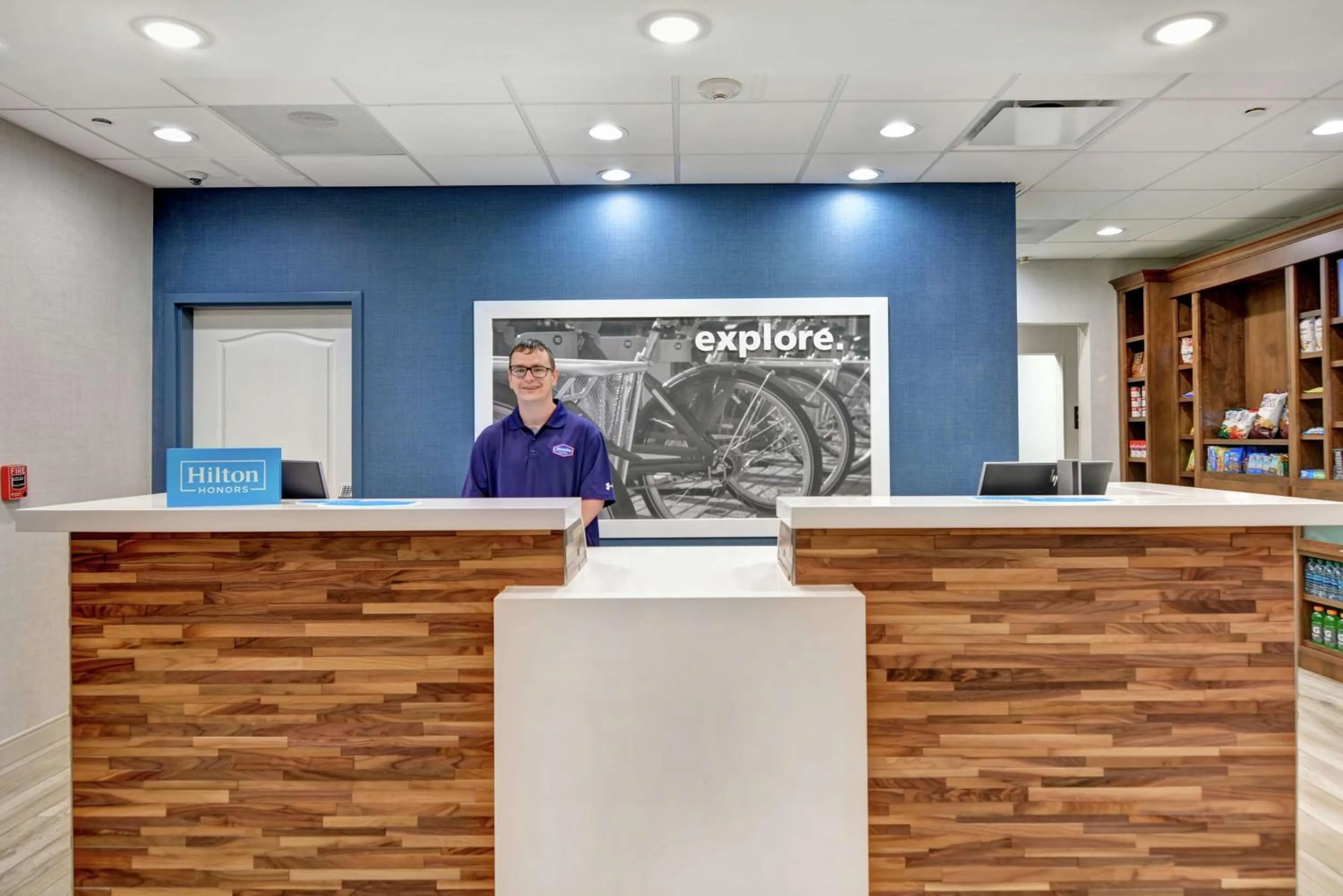 Lobby or reception in Hampton Inn Moab Arches National Park