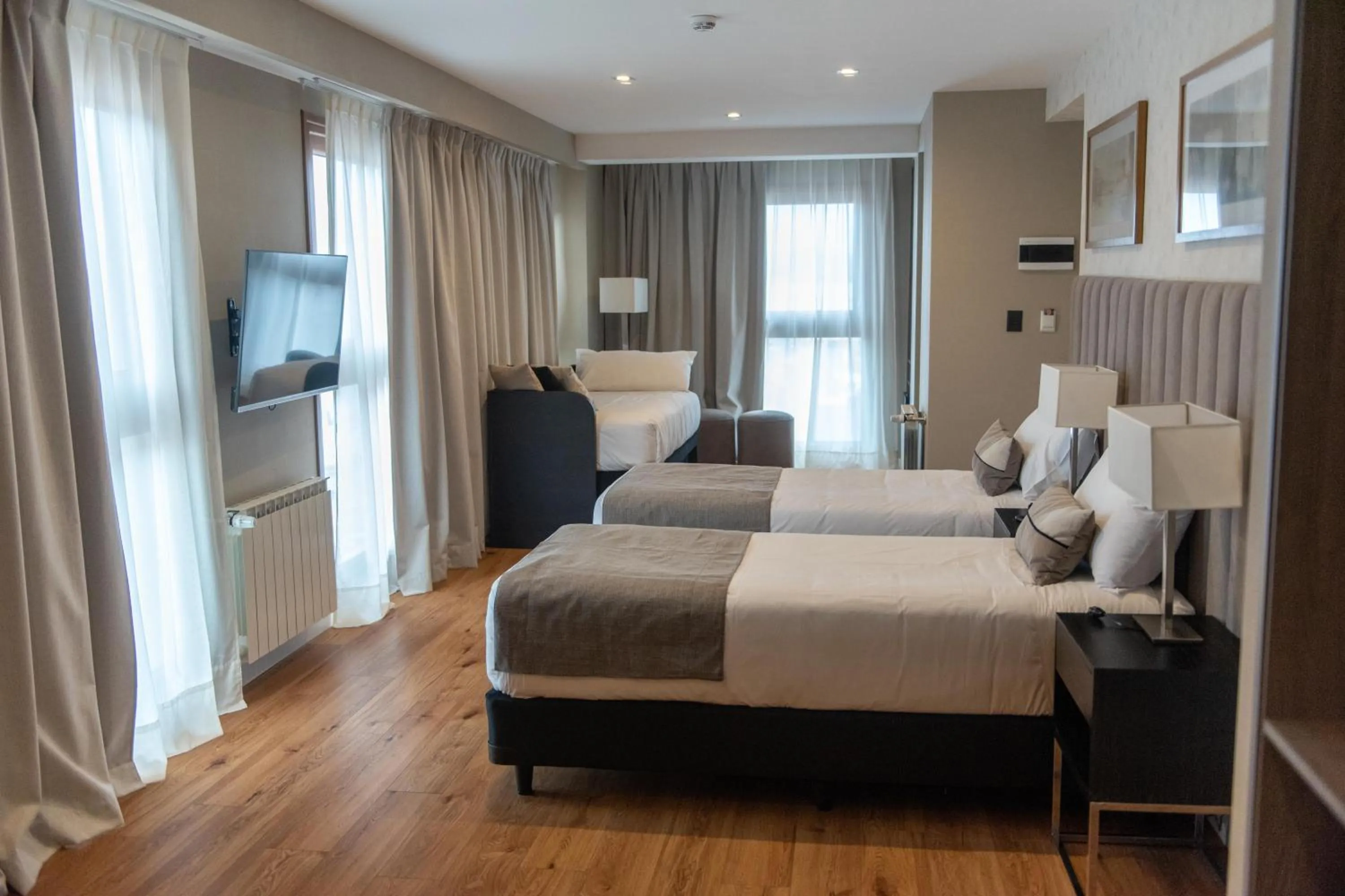 Bed in Hotel Albatros