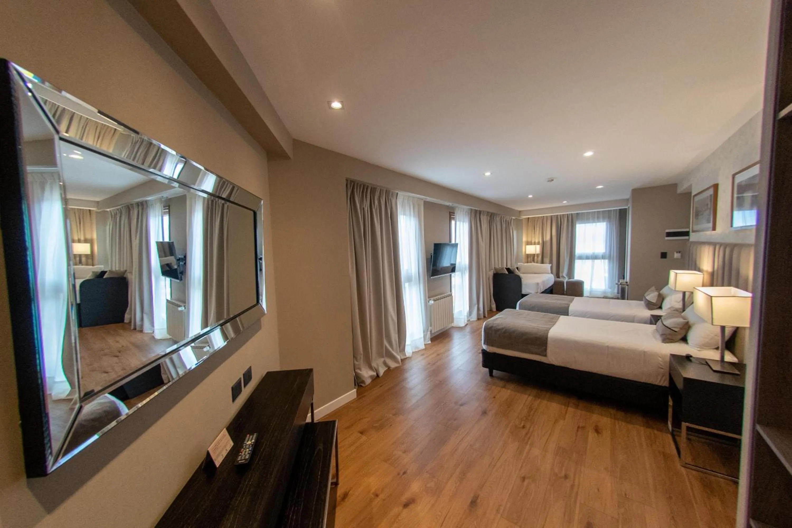 Bed in Hotel Albatros