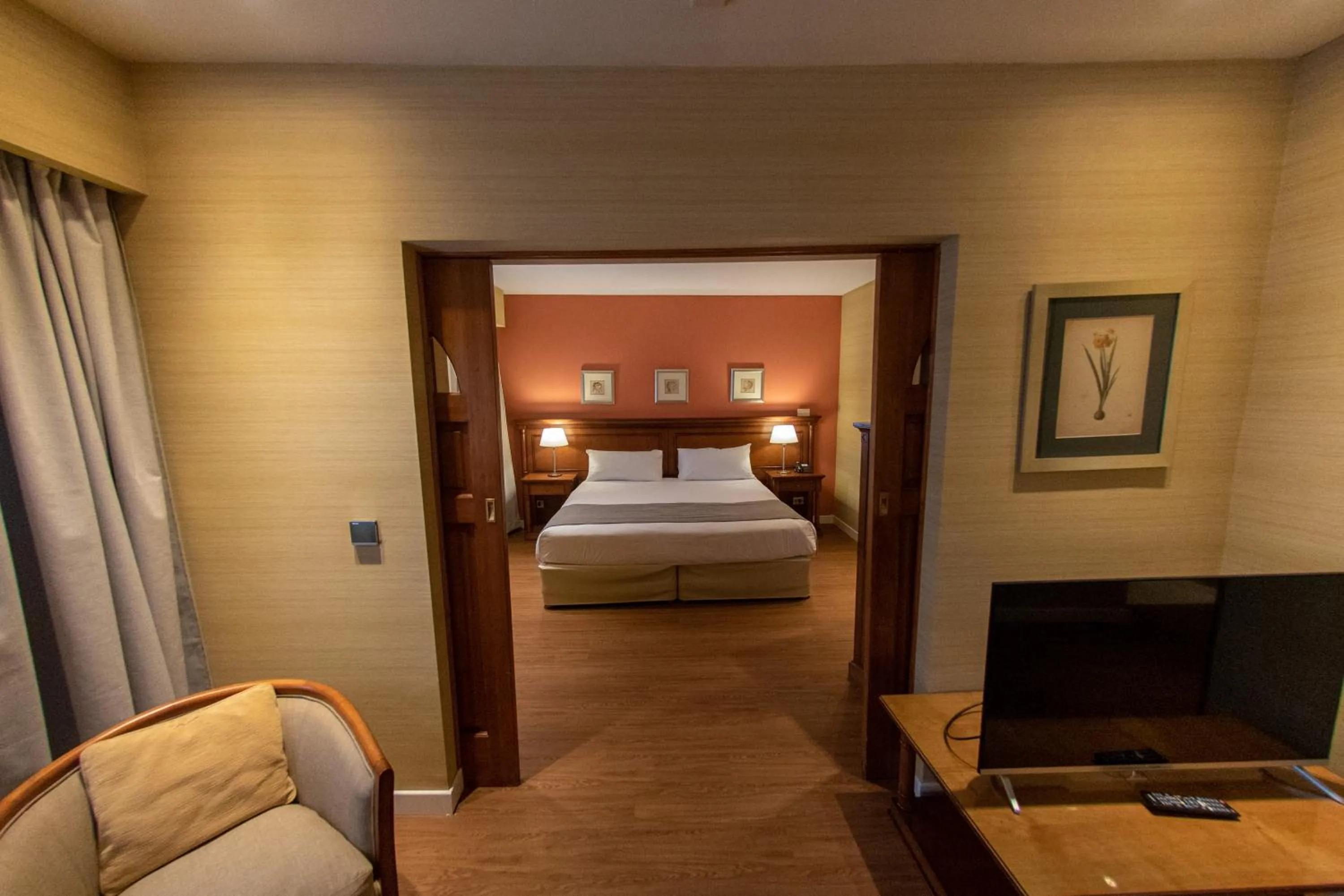 Bedroom, Bed in Hotel Albatros