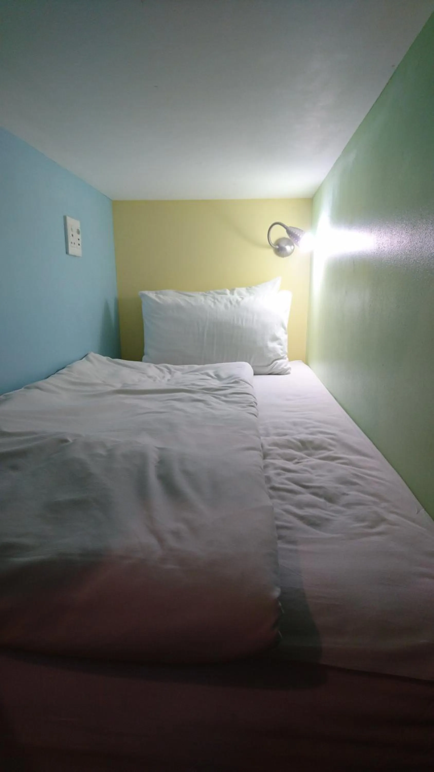 Bed in The Backpack Shack