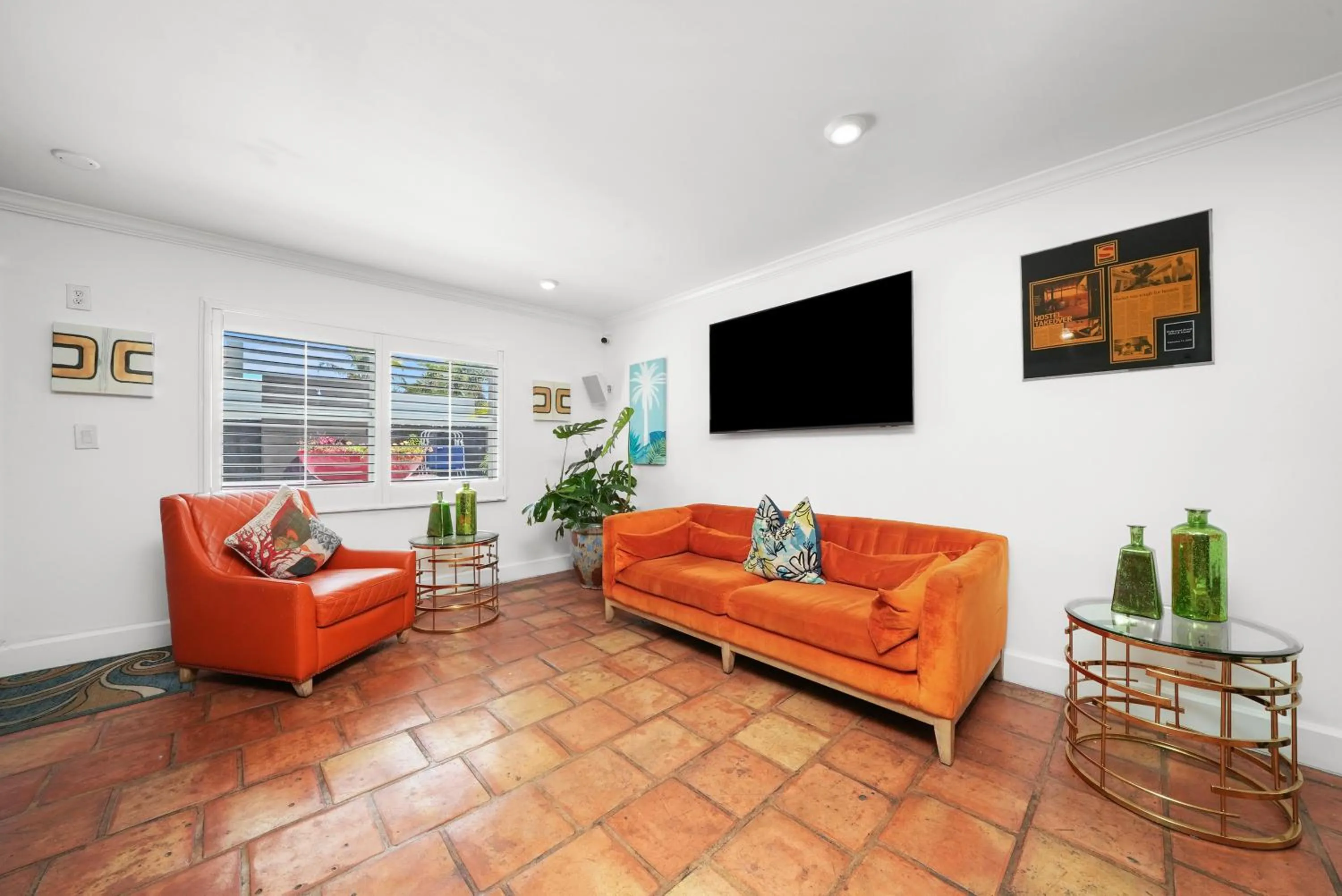 Lobby or reception in Hollywood Beach Suites and Hotel